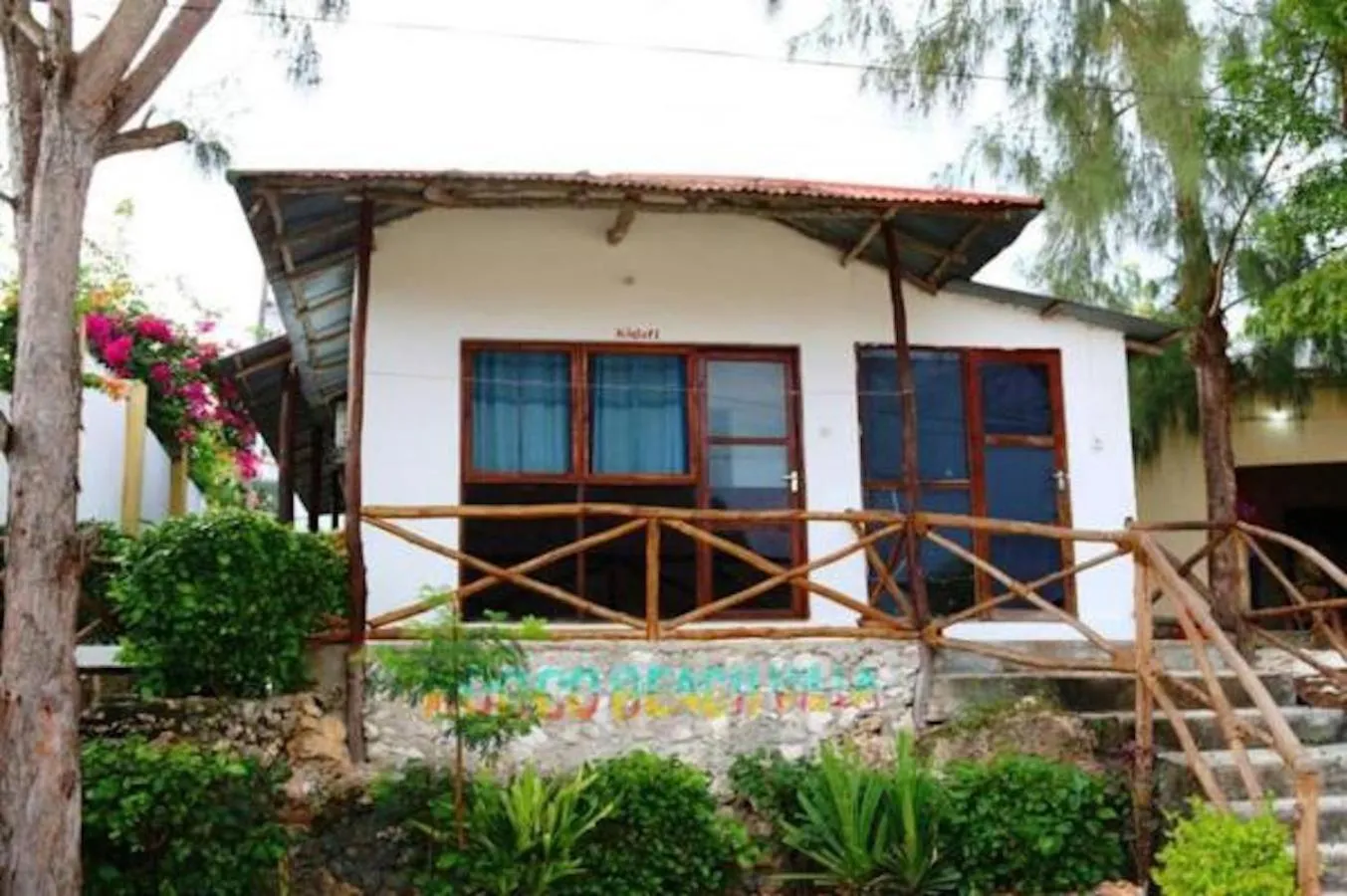 Patio in Mocco Beach Villa