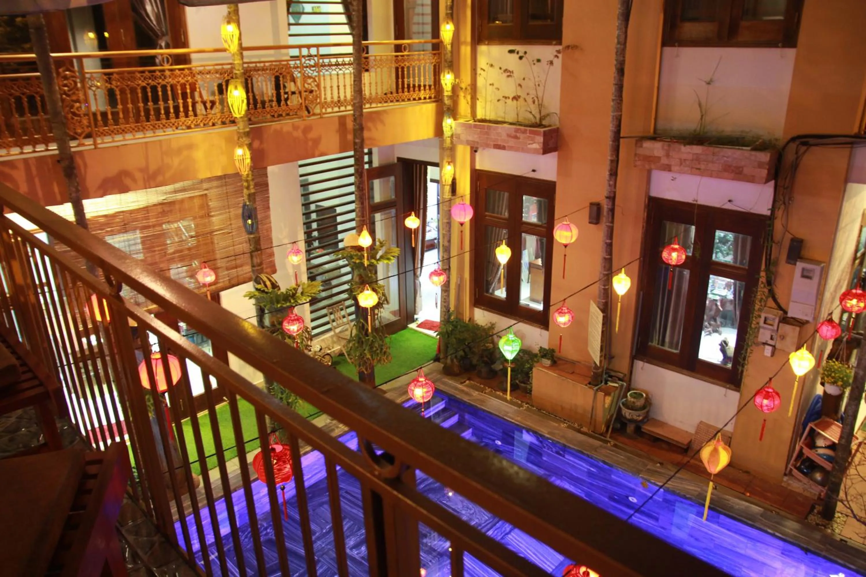 Balcony/Terrace in Hoi An Golden Horse Villa