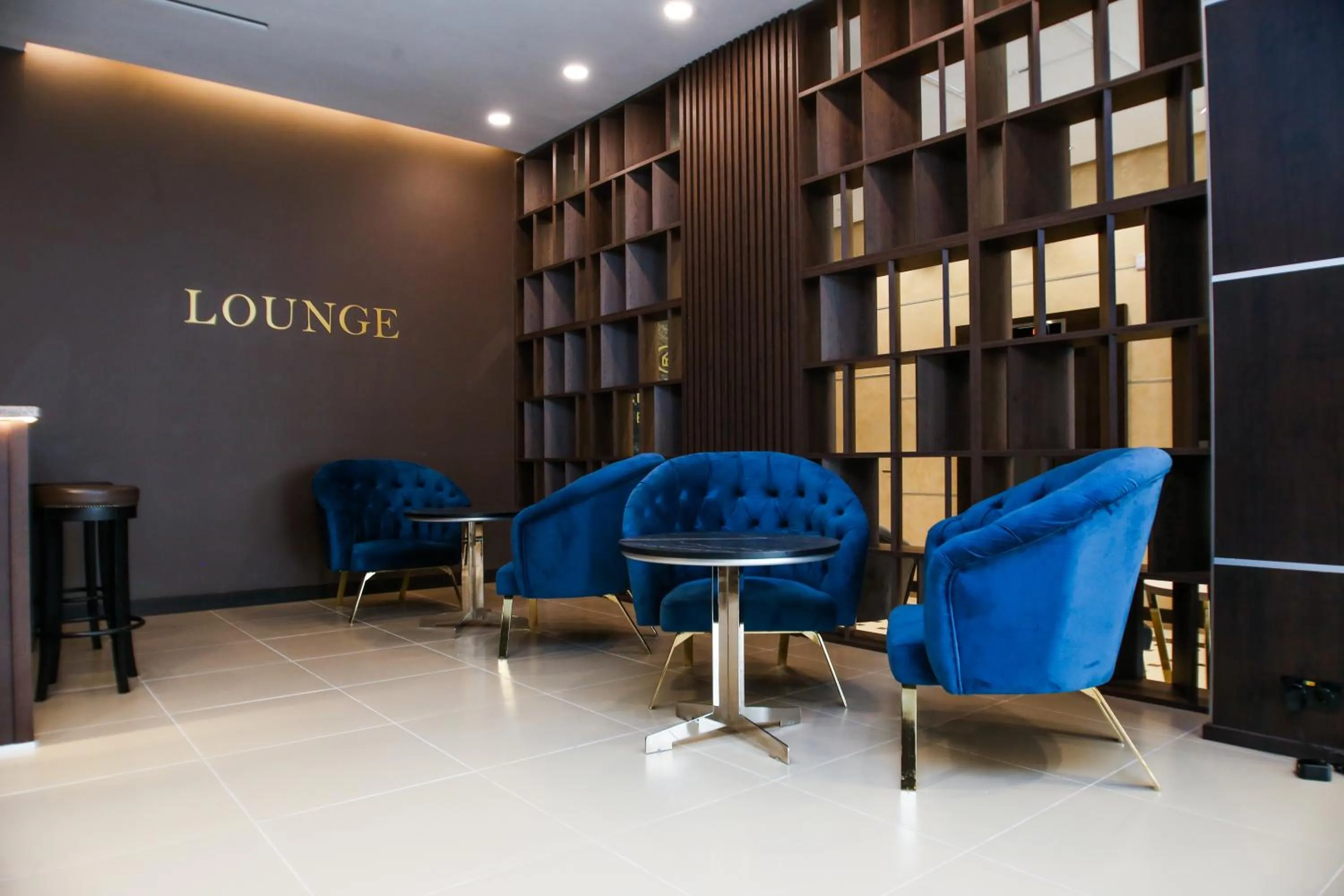 Lounge or bar in Chagala Residence Atyrau