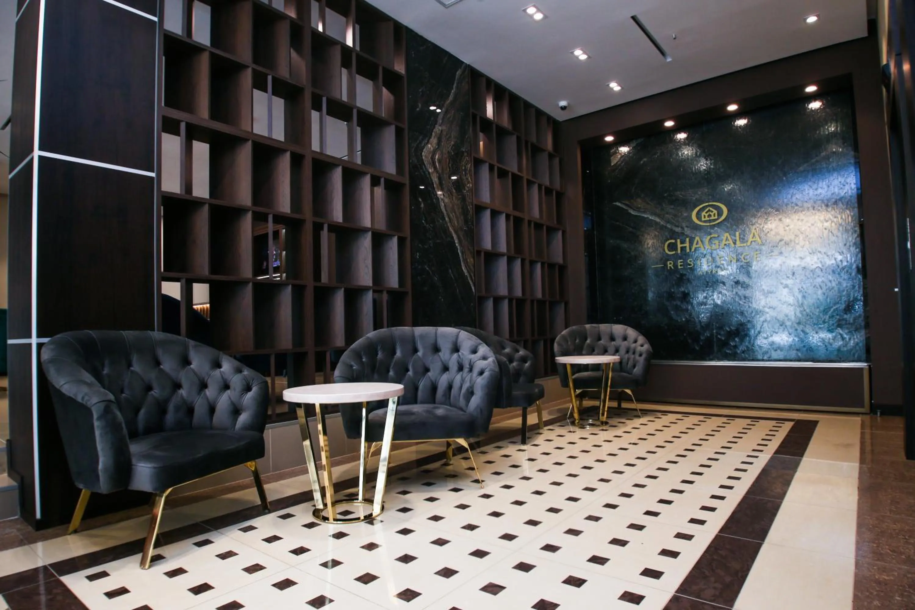 Lobby or reception in Chagala Residence Atyrau