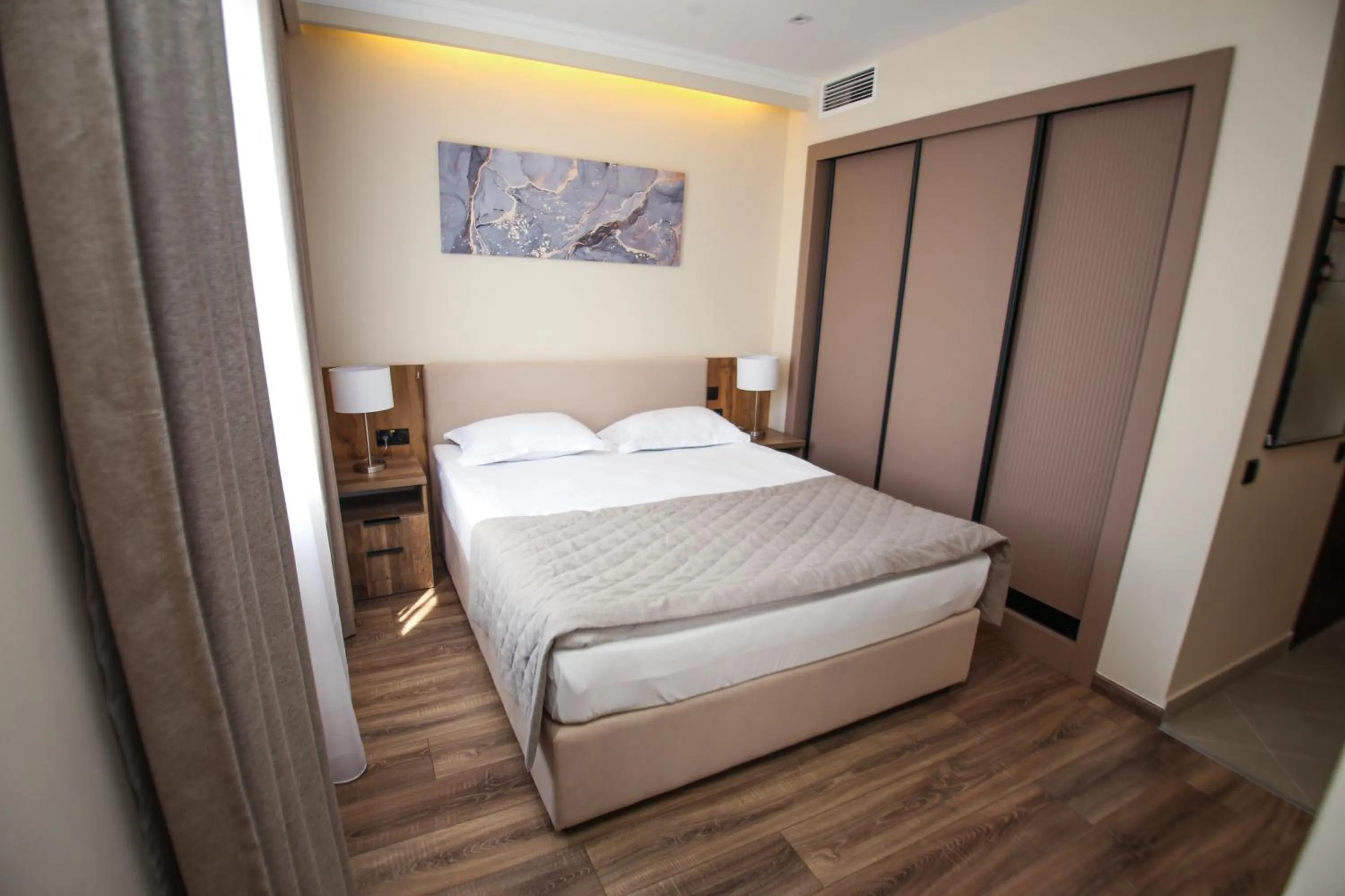 Bedroom, Bed in Chagala Residence Atyrau