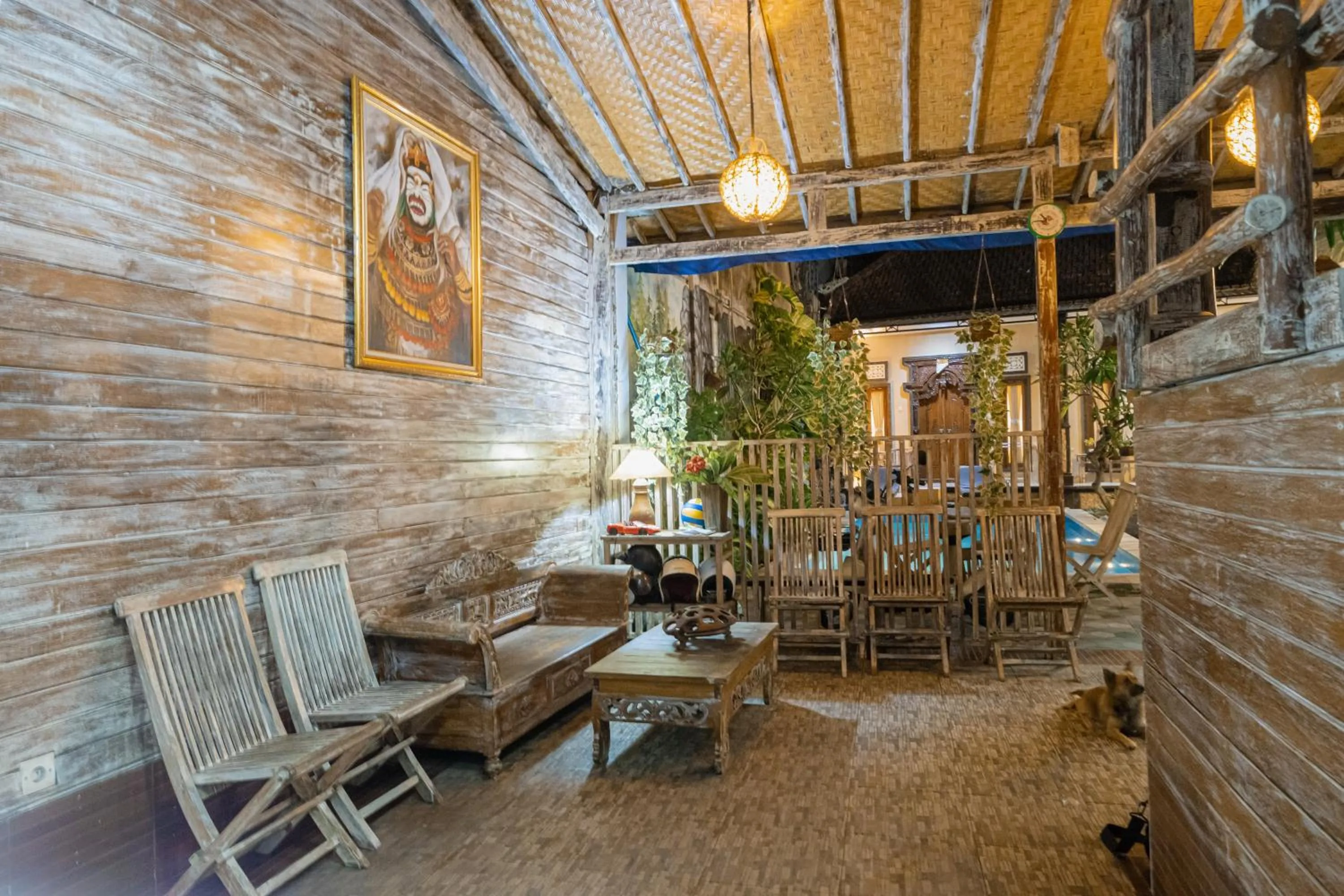 Lobby or reception in The Mel Homestay