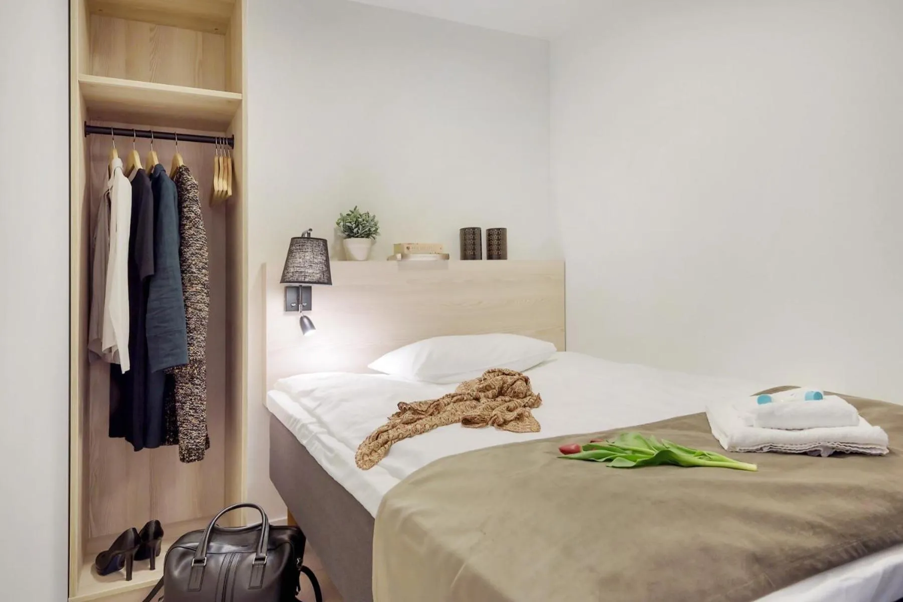 Bedroom in The Apartments Company - Majorstuen