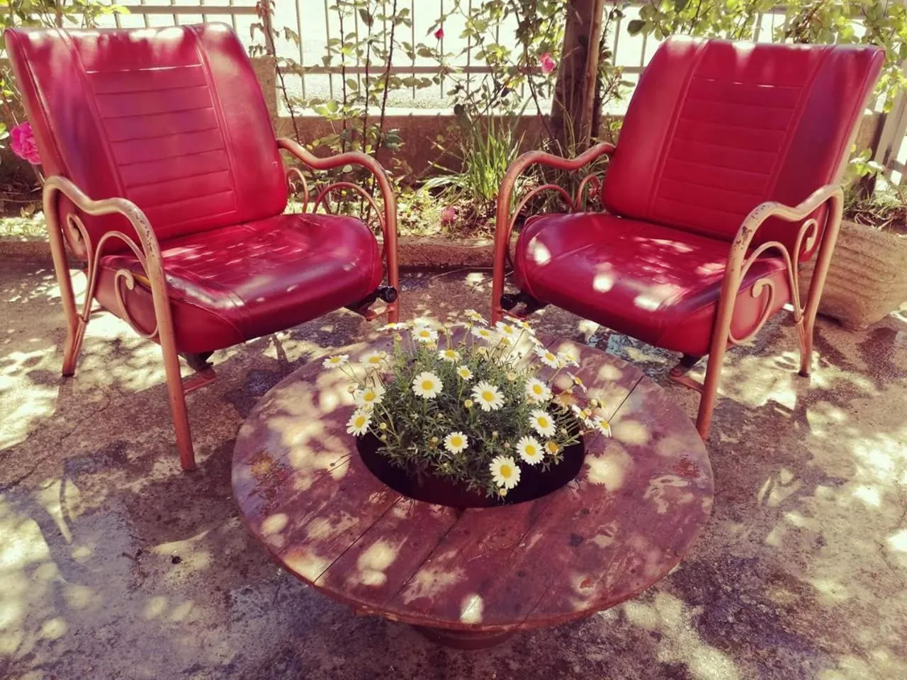 Garden in B&B Domus Deiana