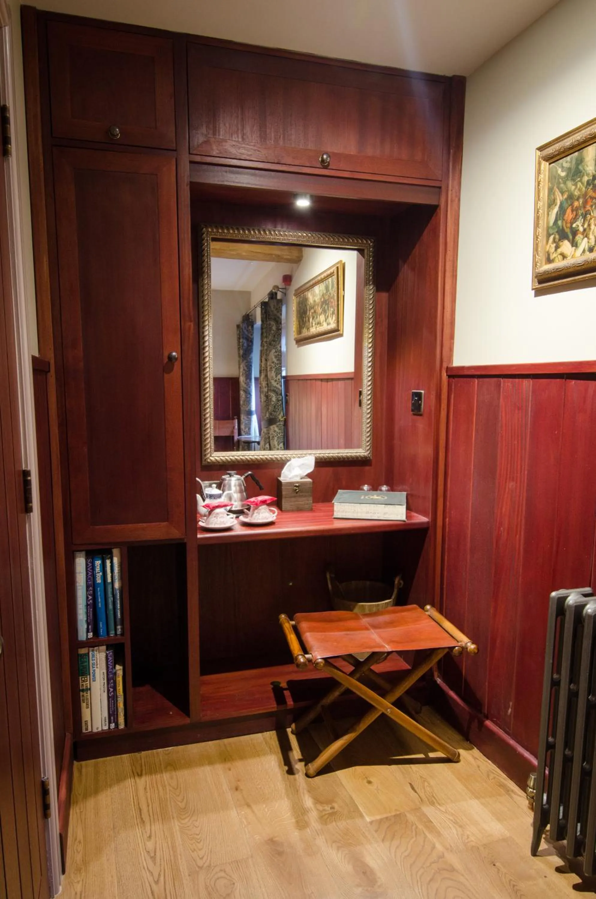 Decorative detail in 1777. At The Albion