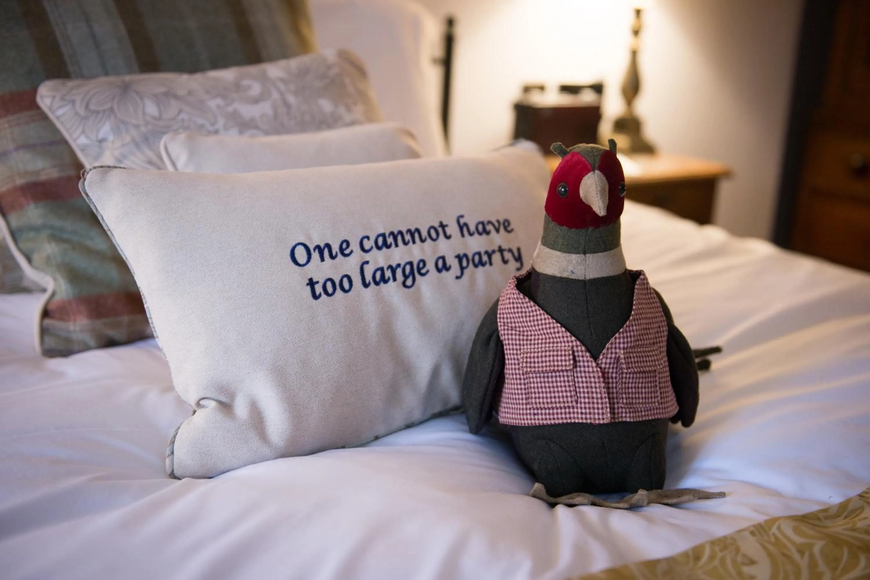 Decorative detail, Bed in 1777. At The Albion