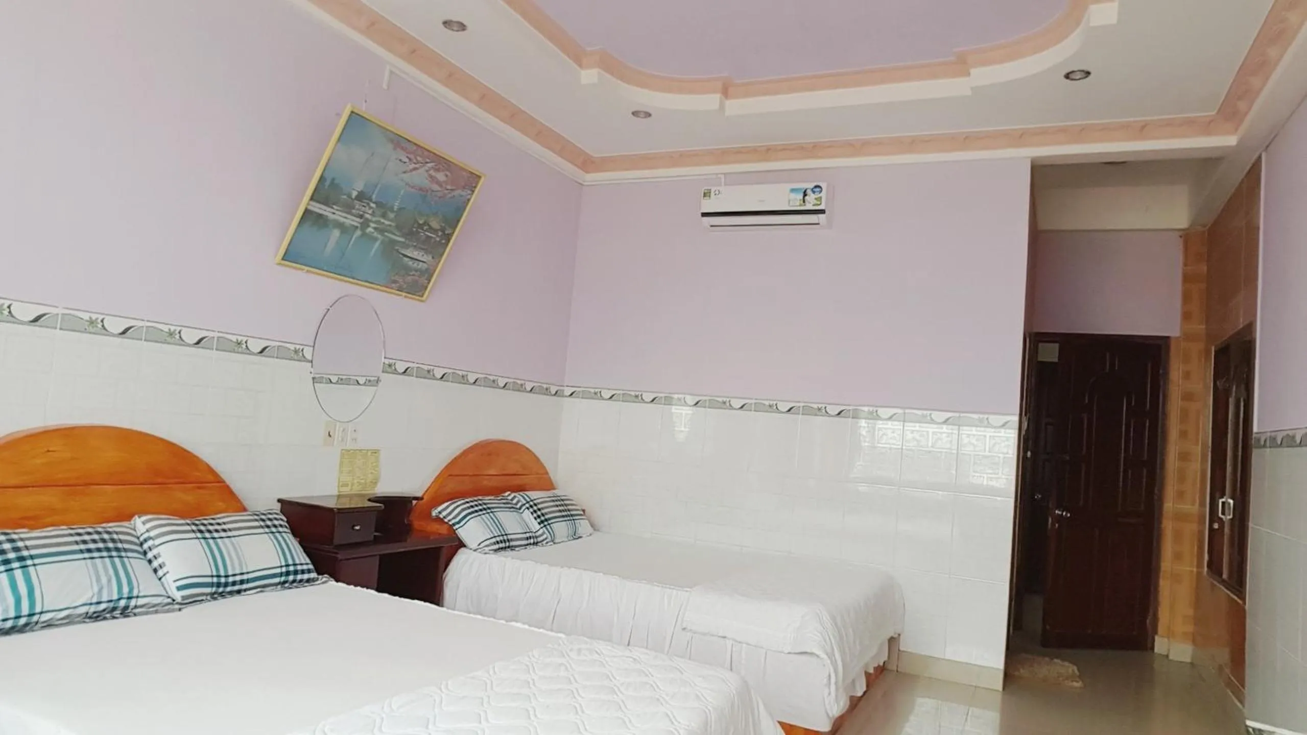 Bed in Rang Dong Hotel