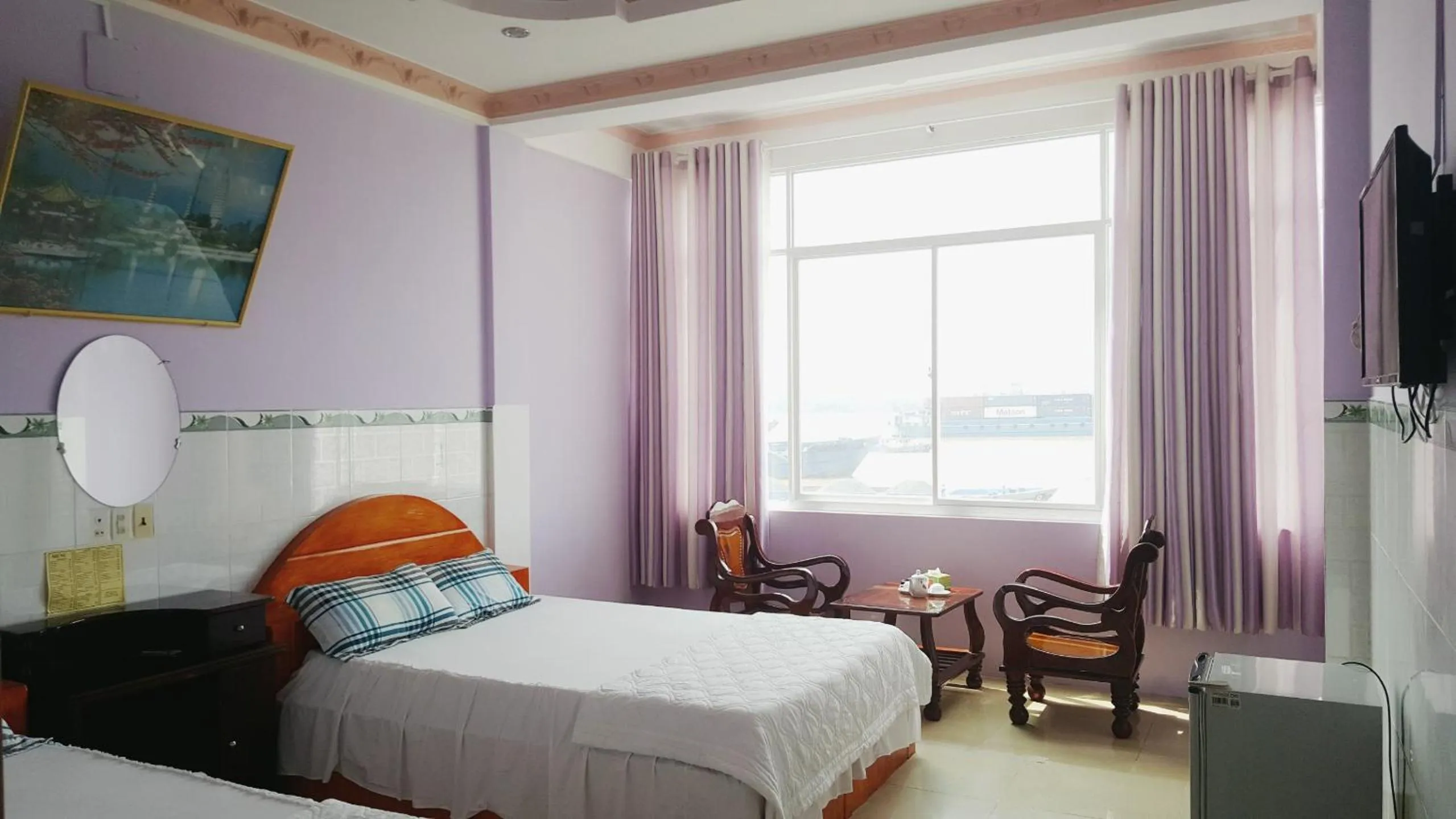 Bed in Rang Dong Hotel