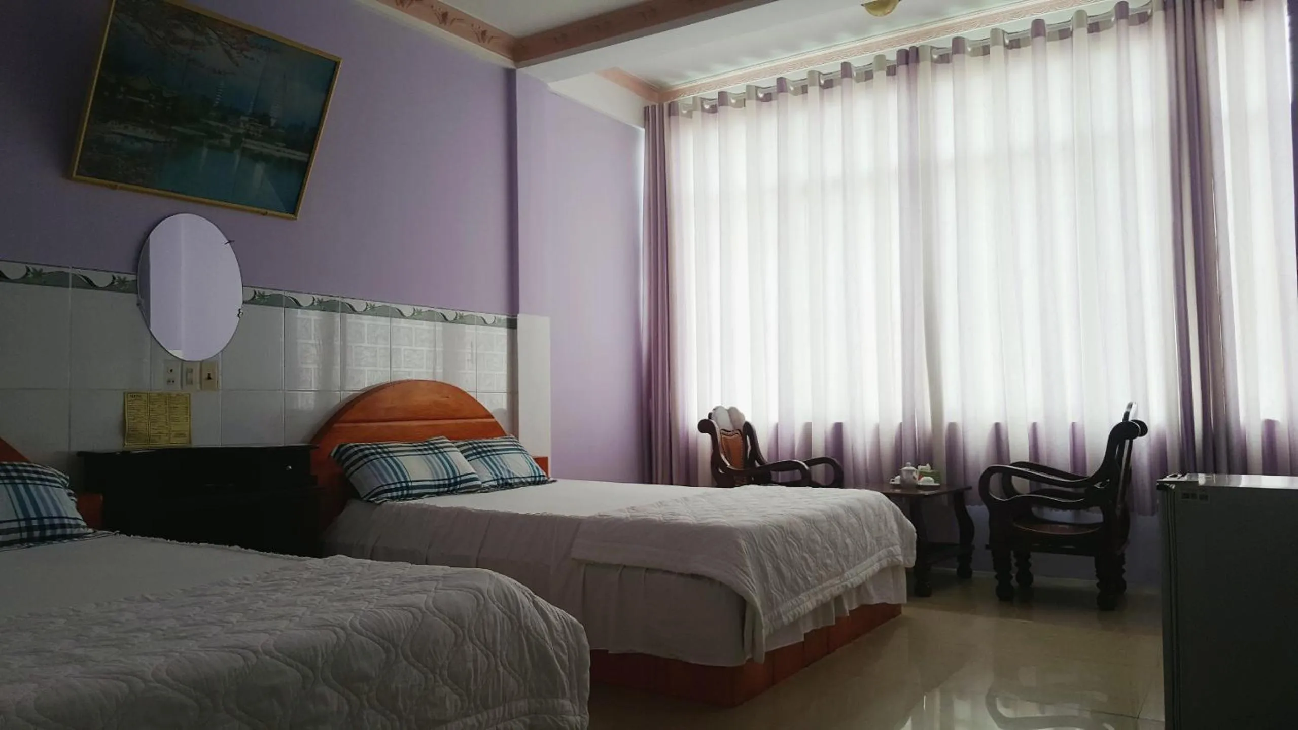 Bed in Rang Dong Hotel