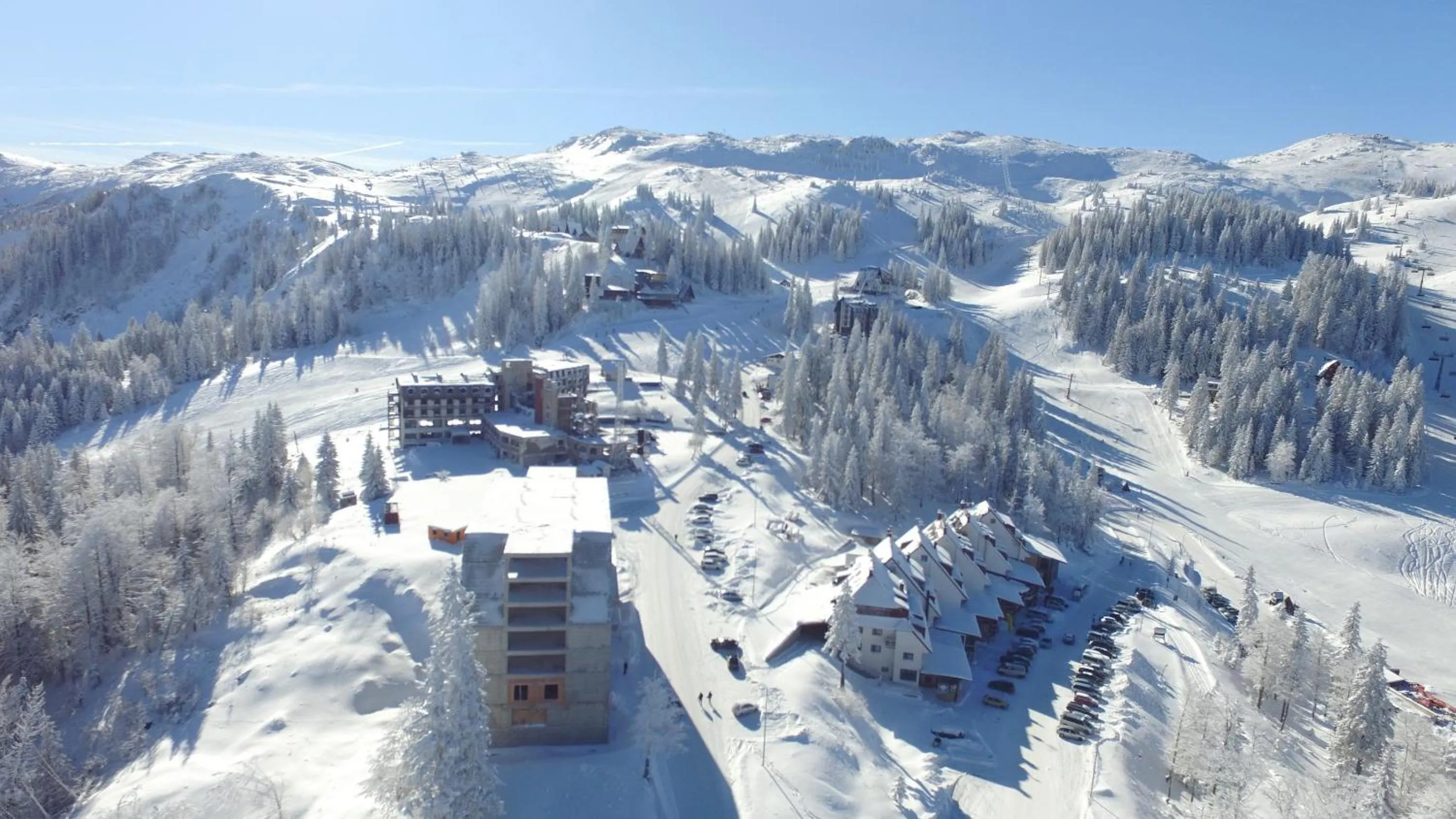 Mountain view in Hotel Dva Javora