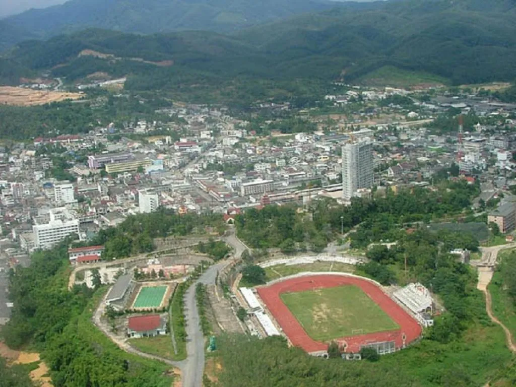 Bird's eye view in Grand Mandarin Betong Hotel