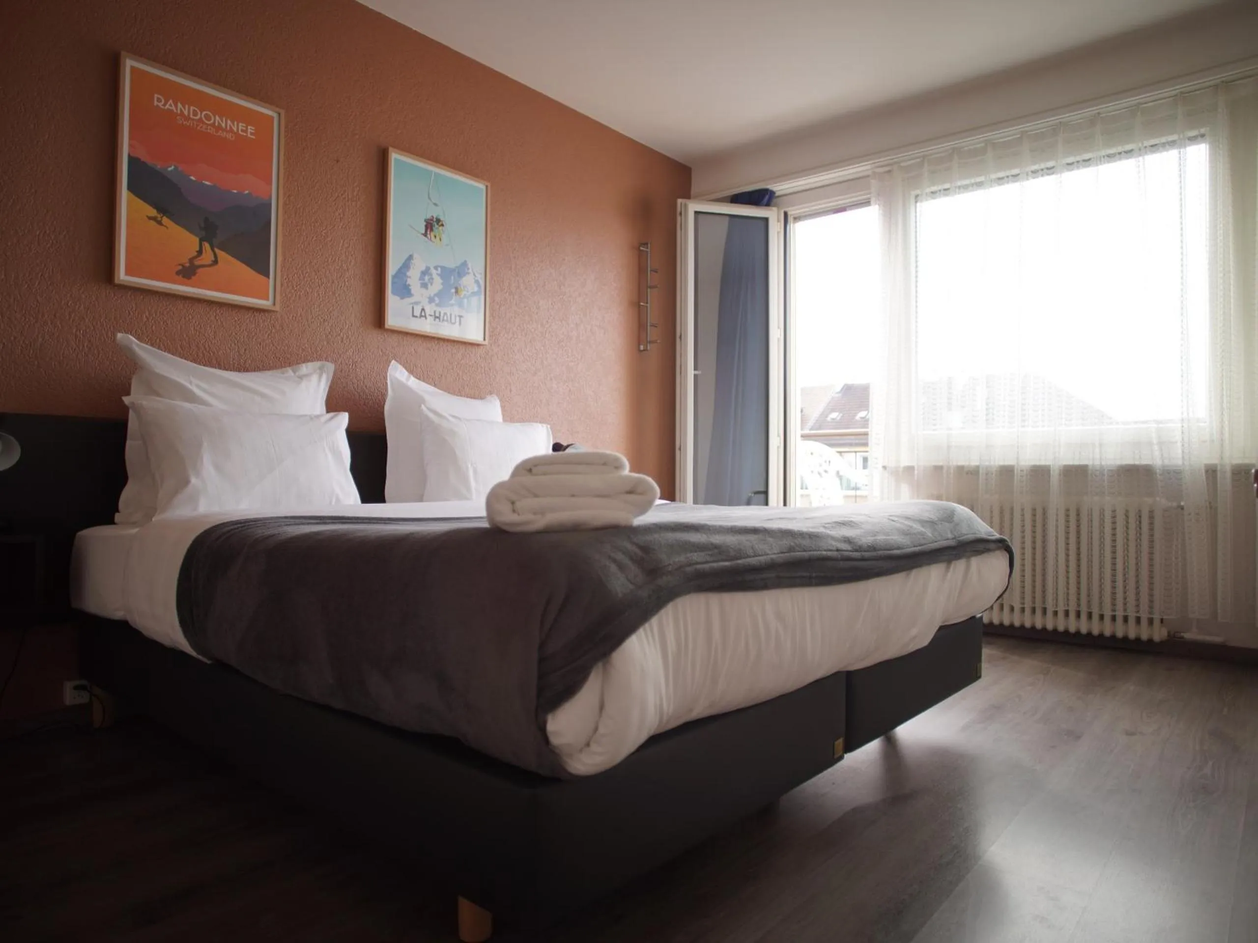 Bed in Primadom Aparthotel