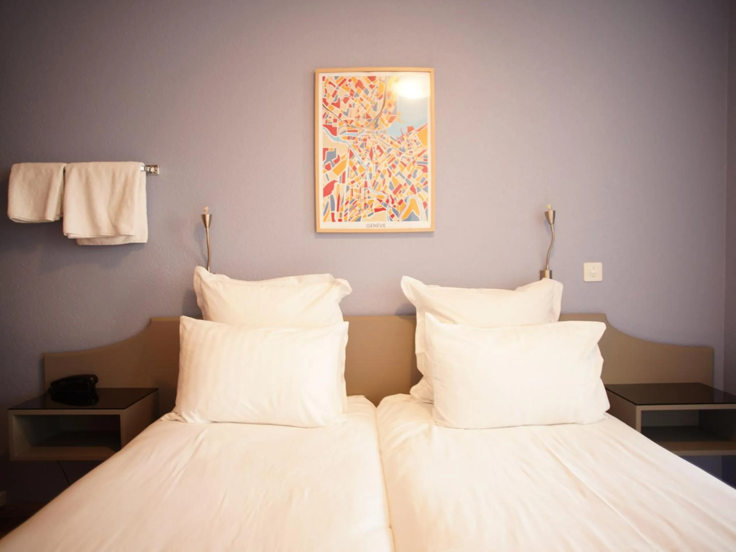 Bed in Primadom Aparthotel