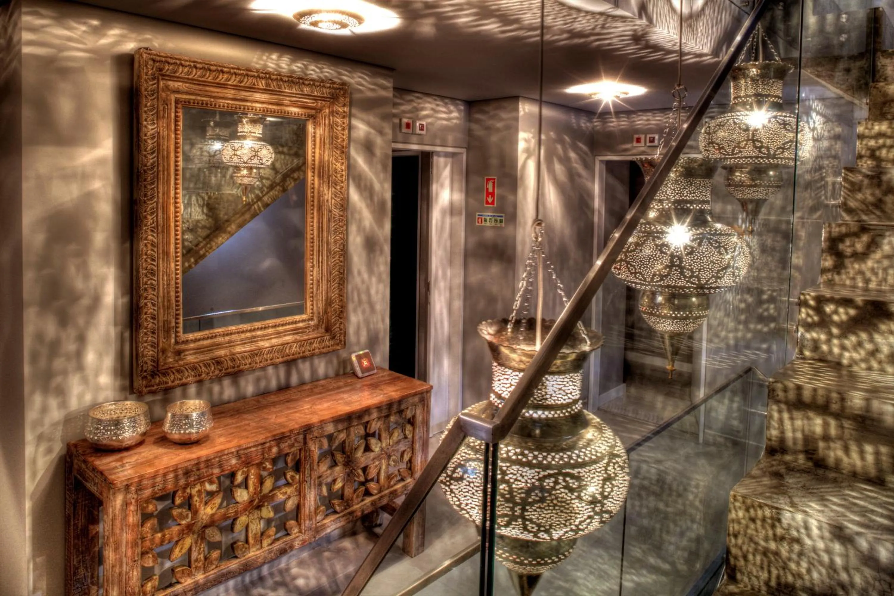 Decorative detail in Casa da Praça Guest House