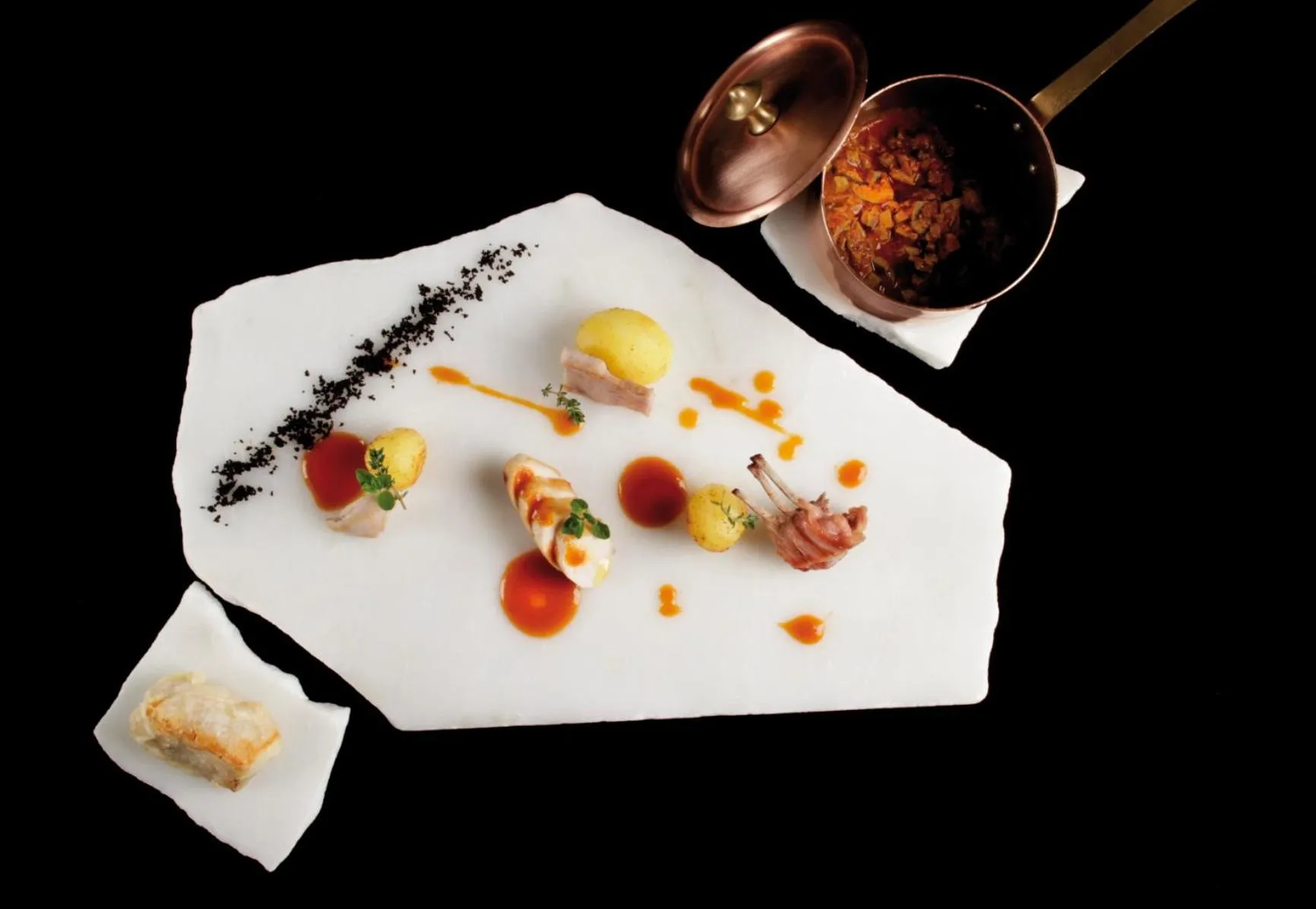 Food close-up in Hotel Byron