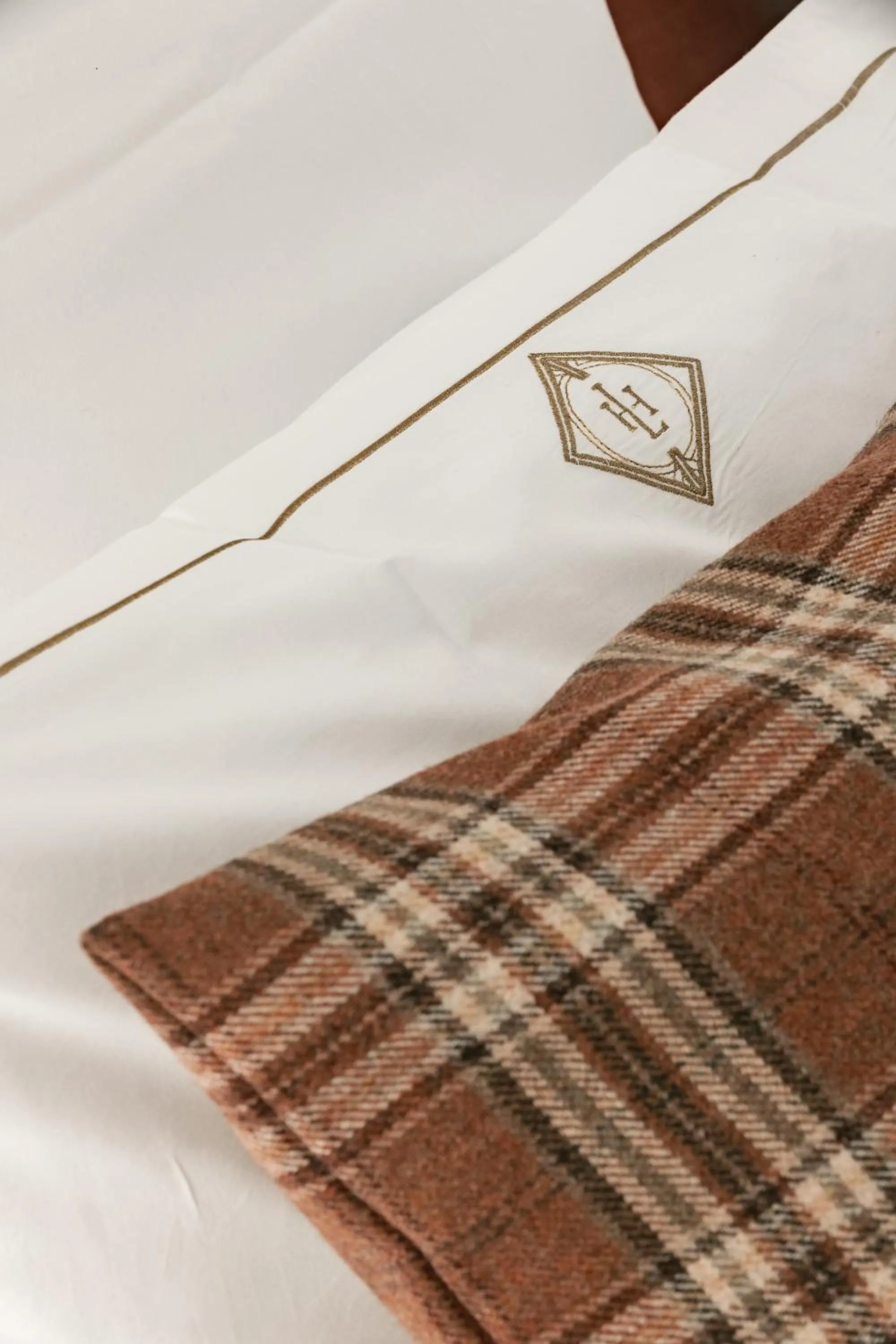 Bed in De Lindenhoeve Boutique Hotel