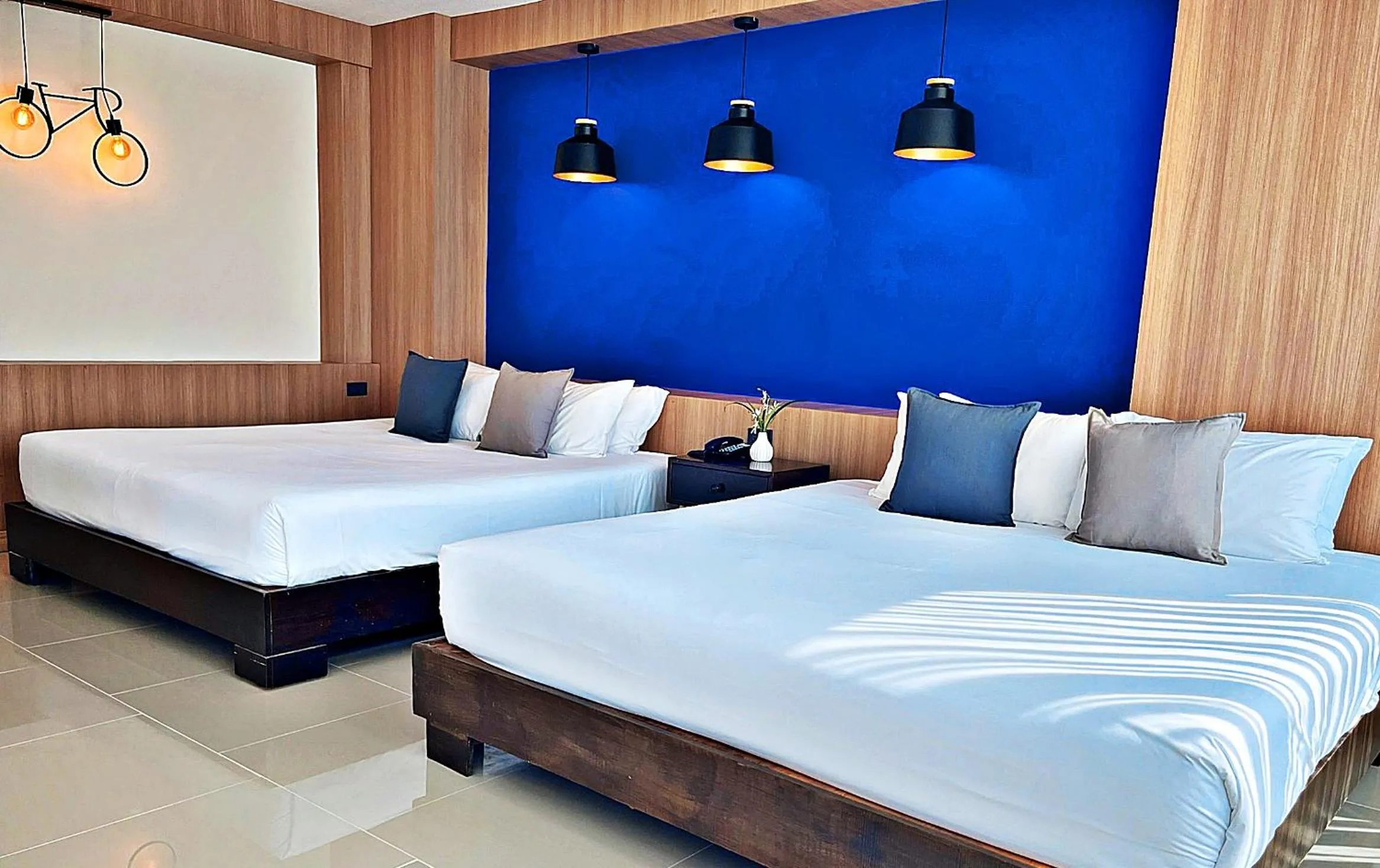 Bed in The Sixteenth Naiyang Beach Hotel- Free Schedule Airport Shuttle