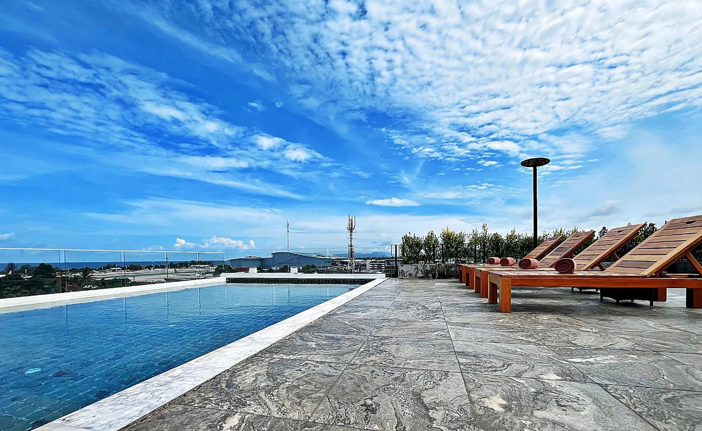 Swimming pool in The Sixteenth Naiyang Beach Hotel- Free Schedule Airport Shuttle