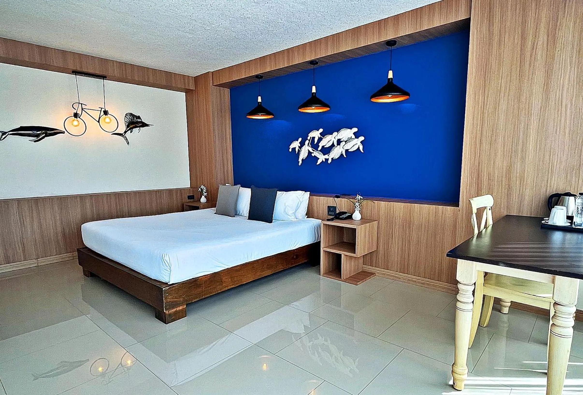 Bed in The Sixteenth Naiyang Beach Hotel- Free Schedule Airport Shuttle