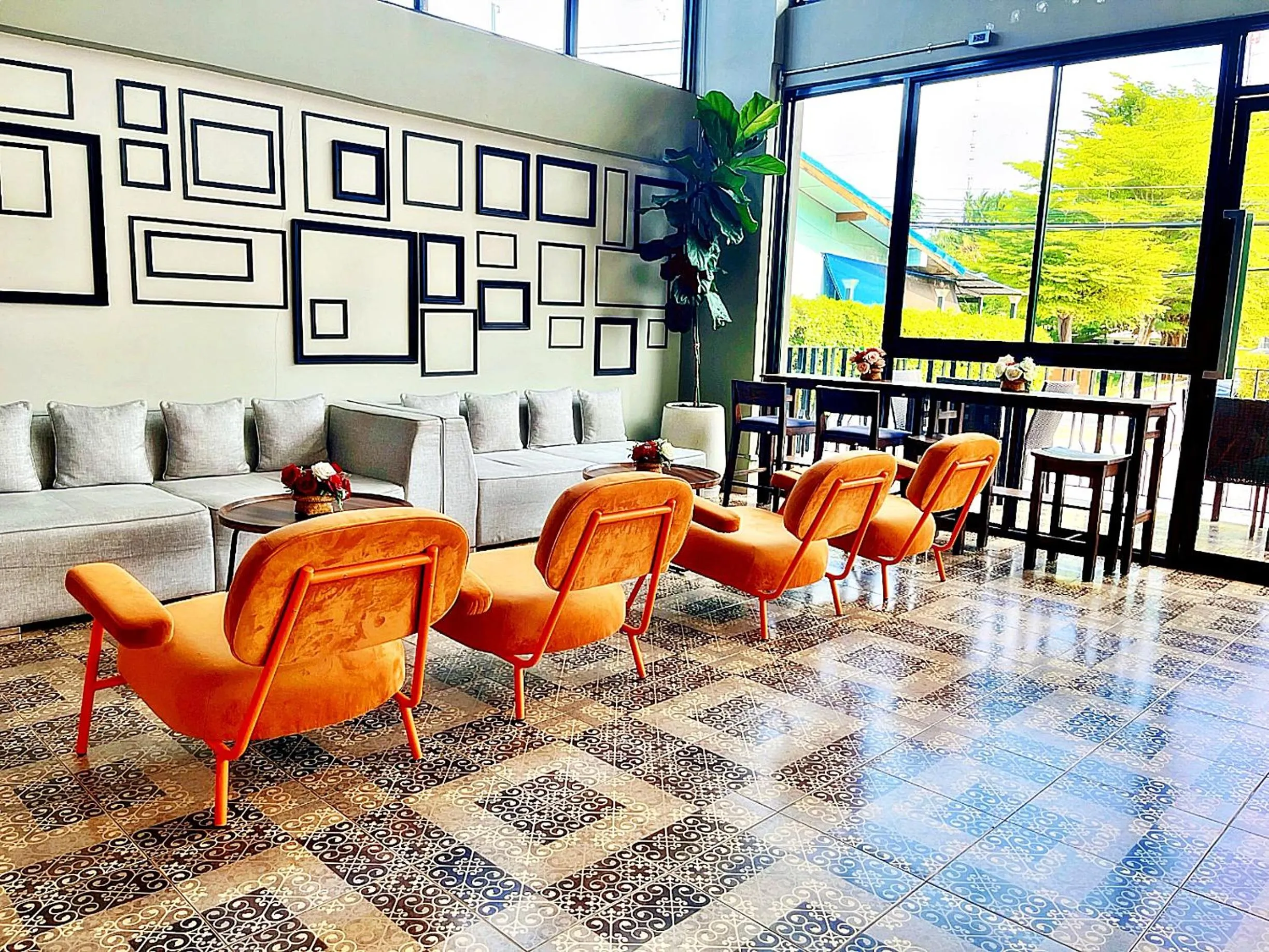 Lobby or reception in The Sixteenth Naiyang Beach Hotel- Free Schedule Airport Shuttle