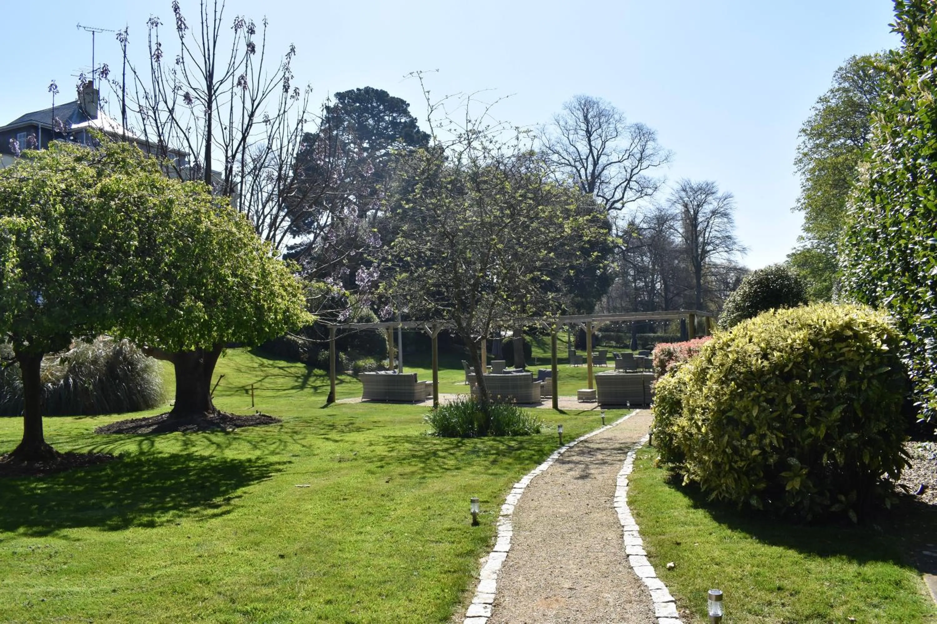 Garden in Hunters Moon Hotel
