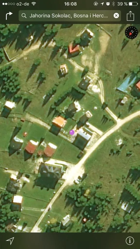 Bird's eye view in Alpha Ski Apartmani