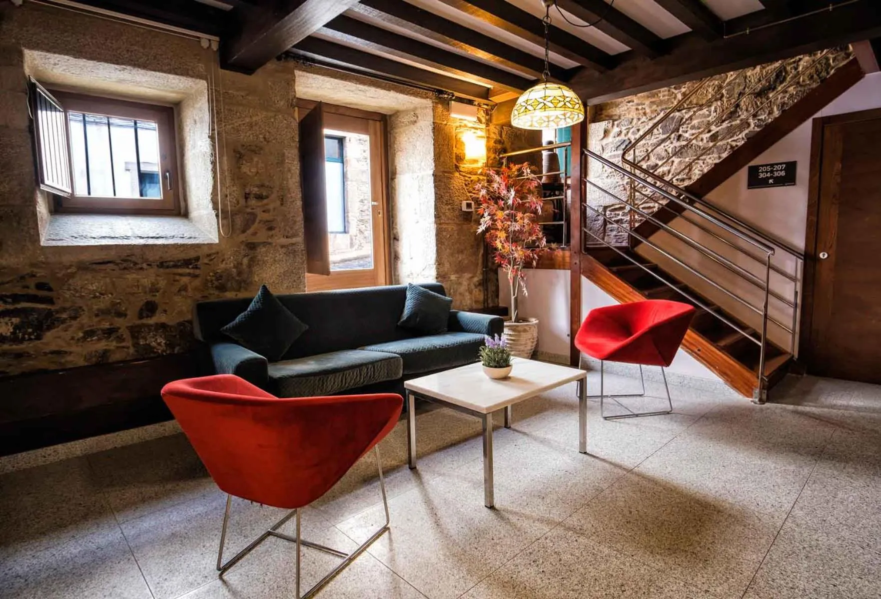 Lobby or reception in Hotel Alda Bonaval