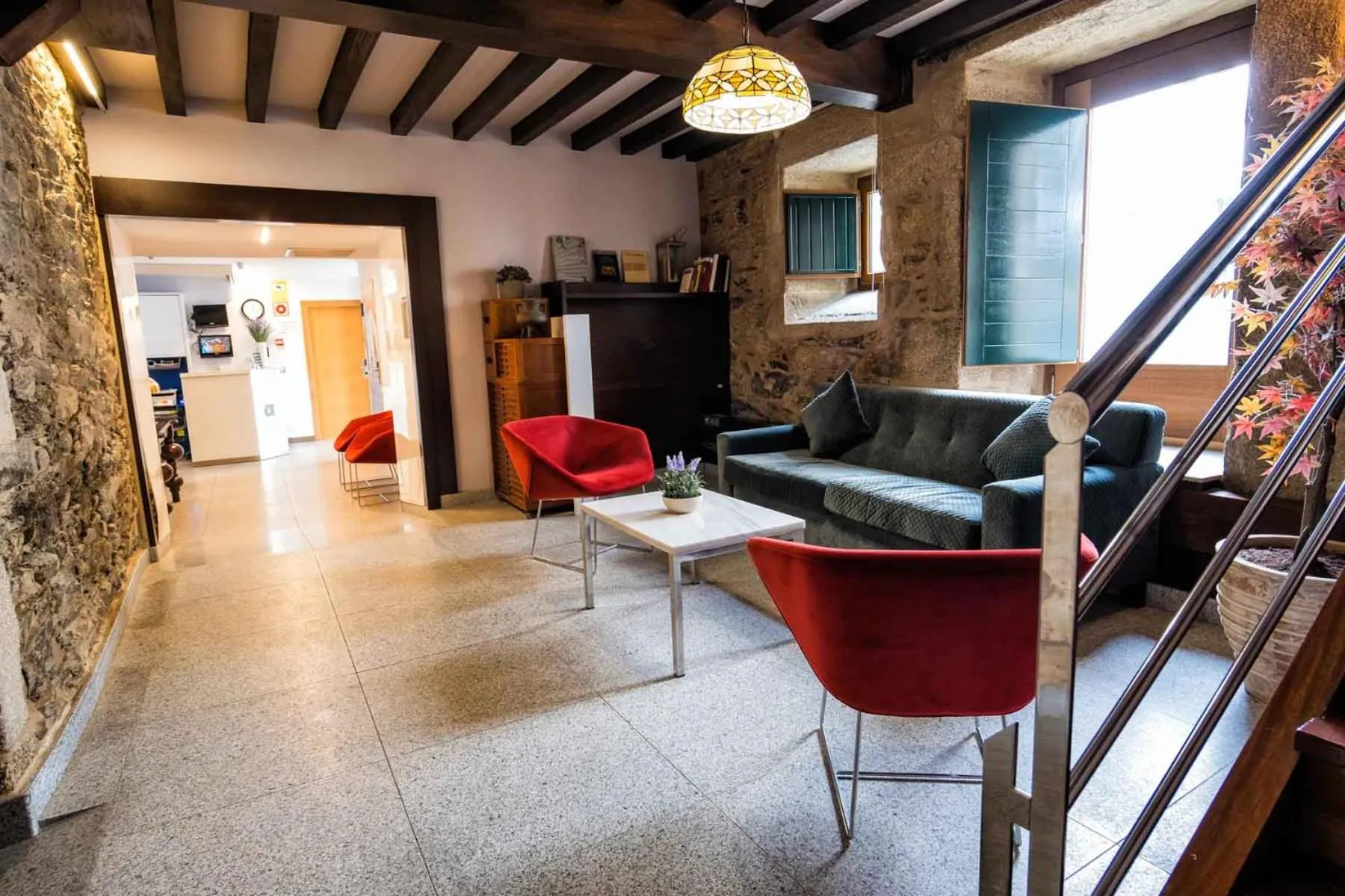 Lobby or reception in Hotel Alda Bonaval