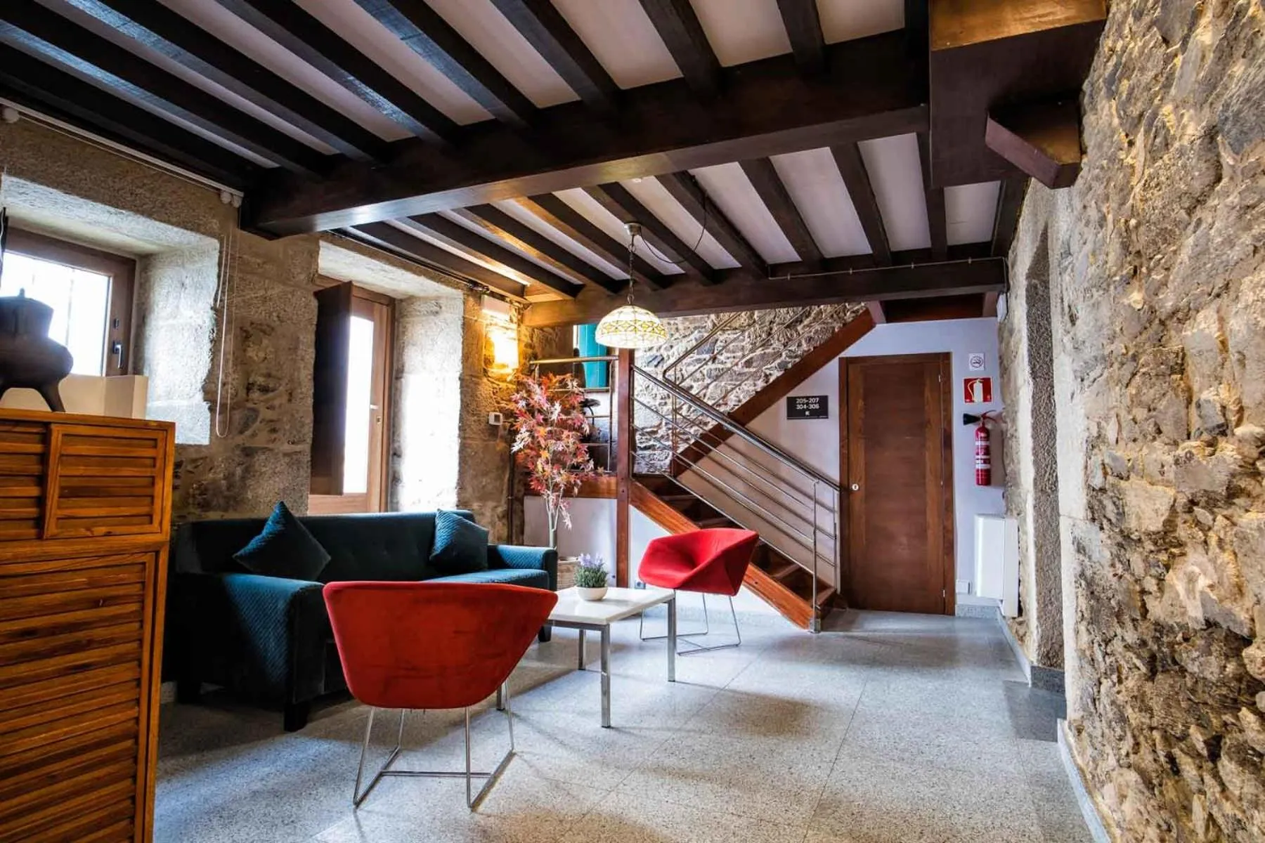 Lobby or reception in Hotel Alda Bonaval