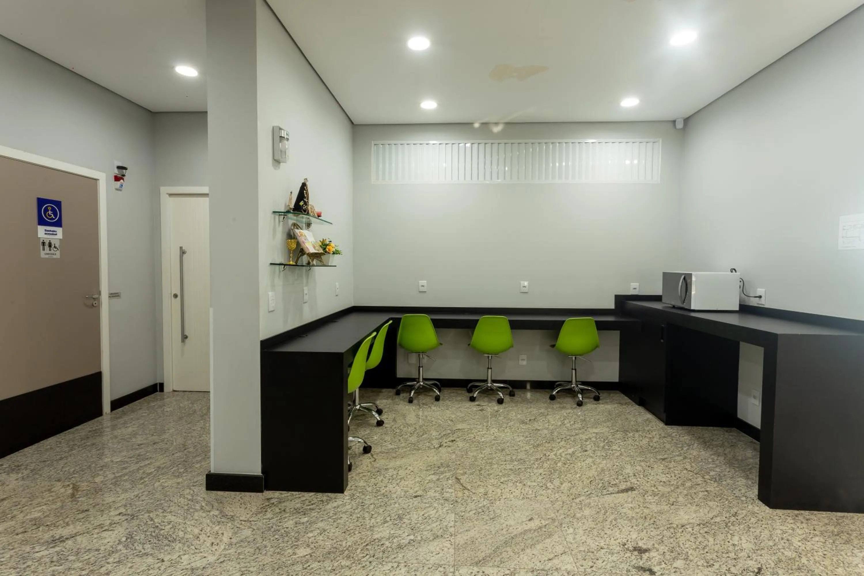 Seating area in Hiber Hotel - Acesso a Chapecó