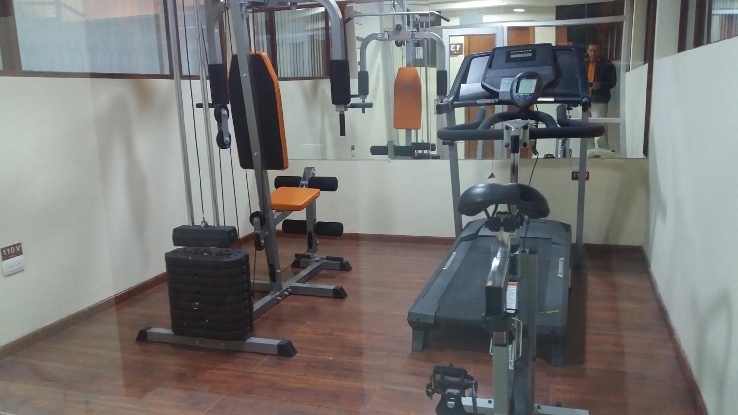 Fitness centre/facilities in Hotel Saint Thomas
