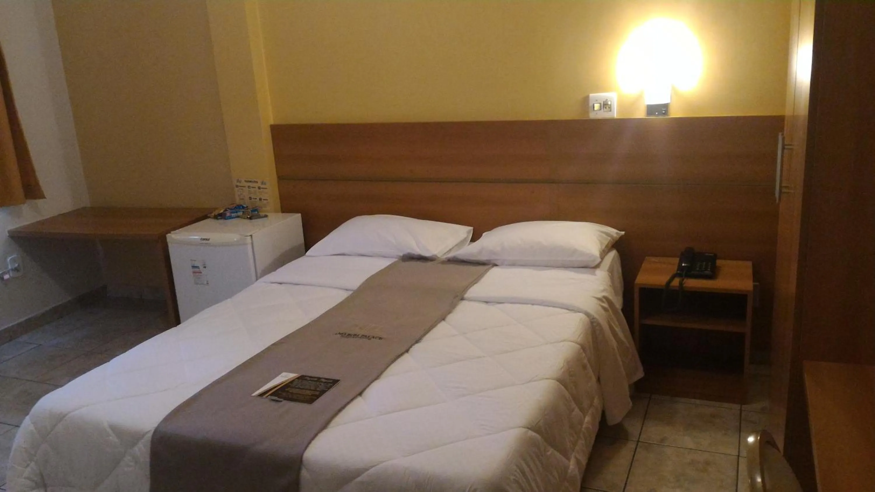 Bed in Ano Bom Palace Hotel