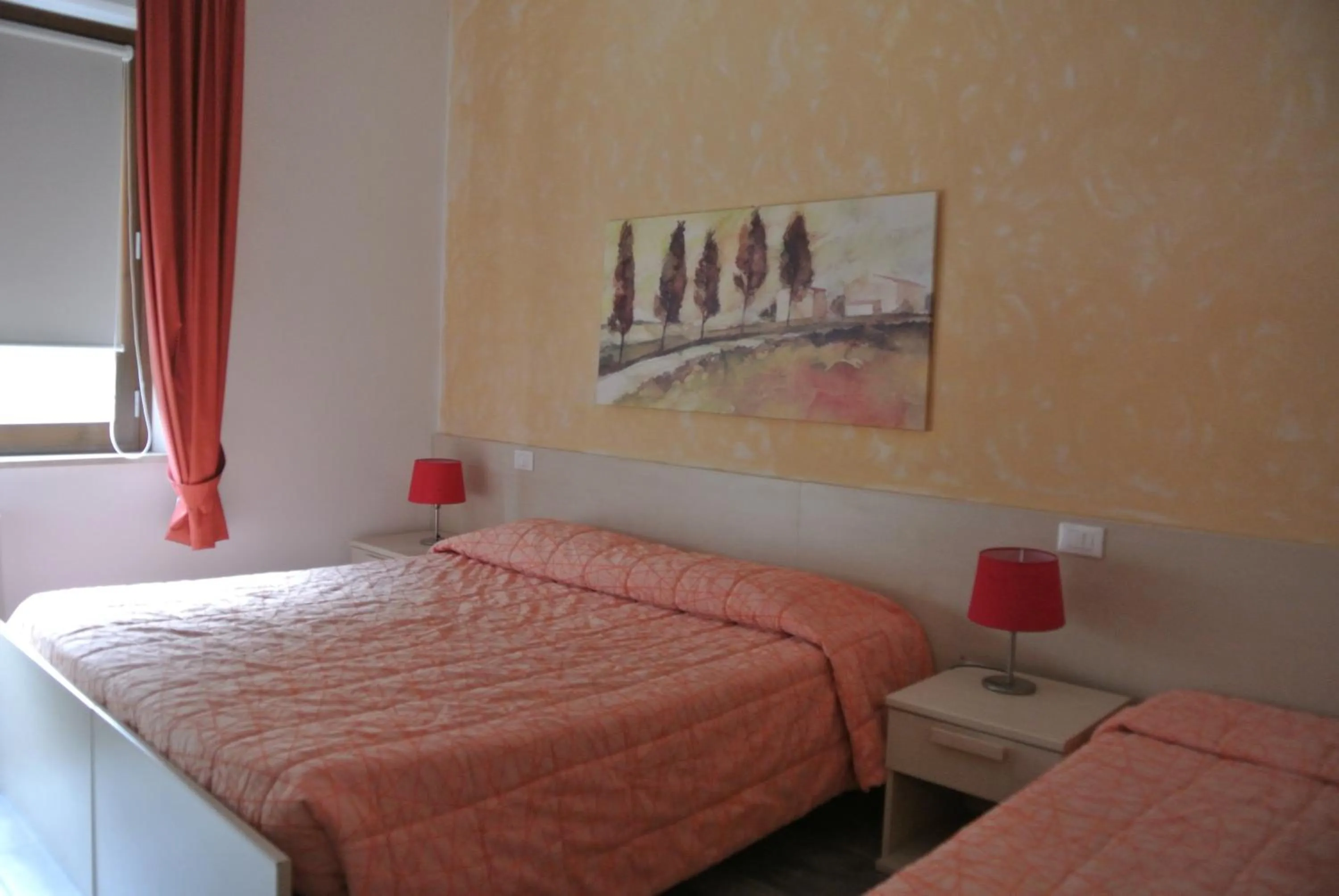 Decorative detail, Bed in Bed & Breakfast Camollia