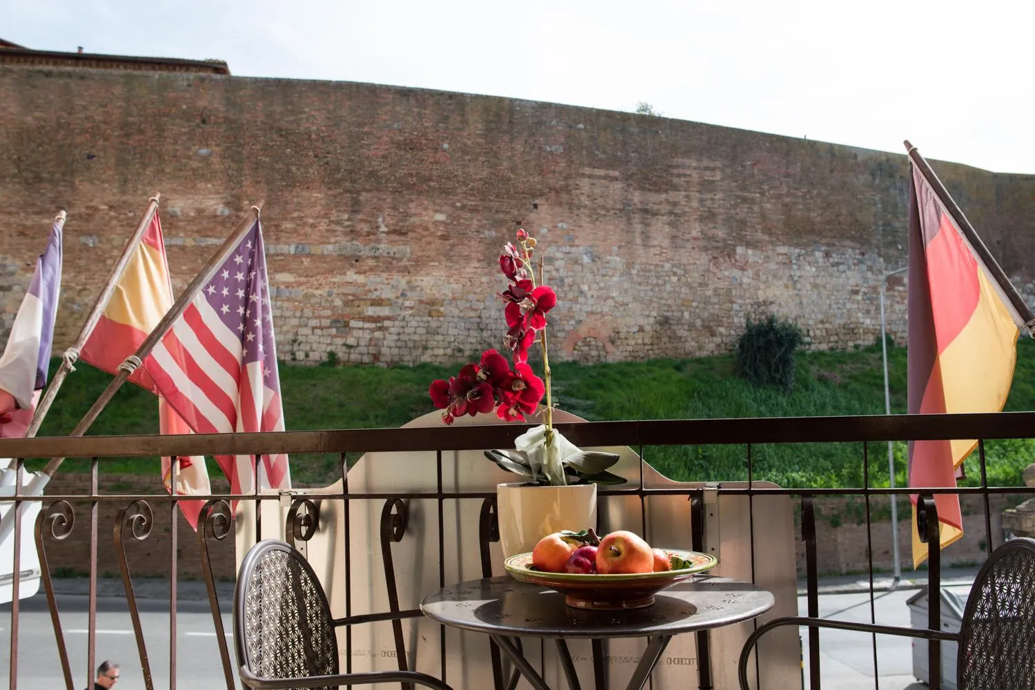 Balcony/Terrace in Bed & Breakfast Camollia