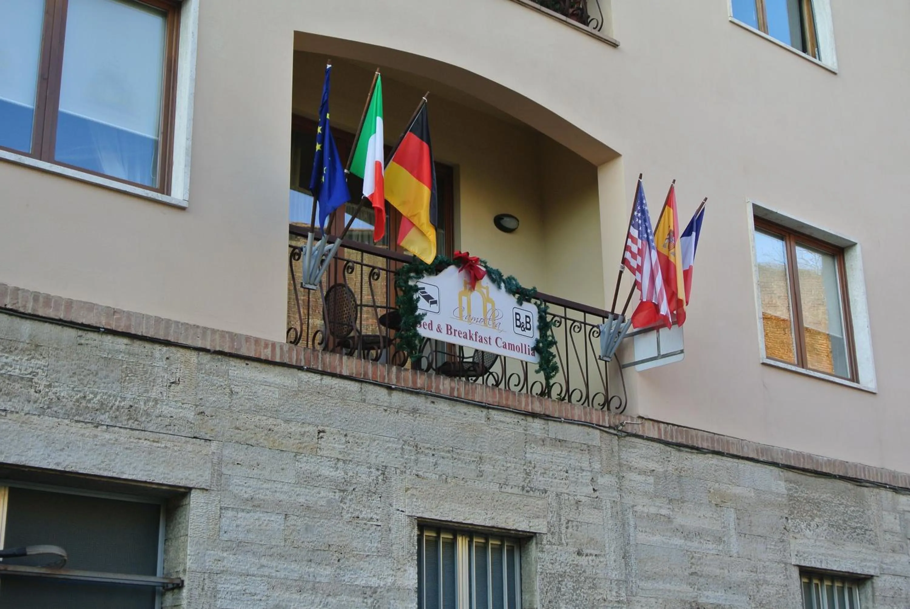 Property building in Bed & Breakfast Camollia