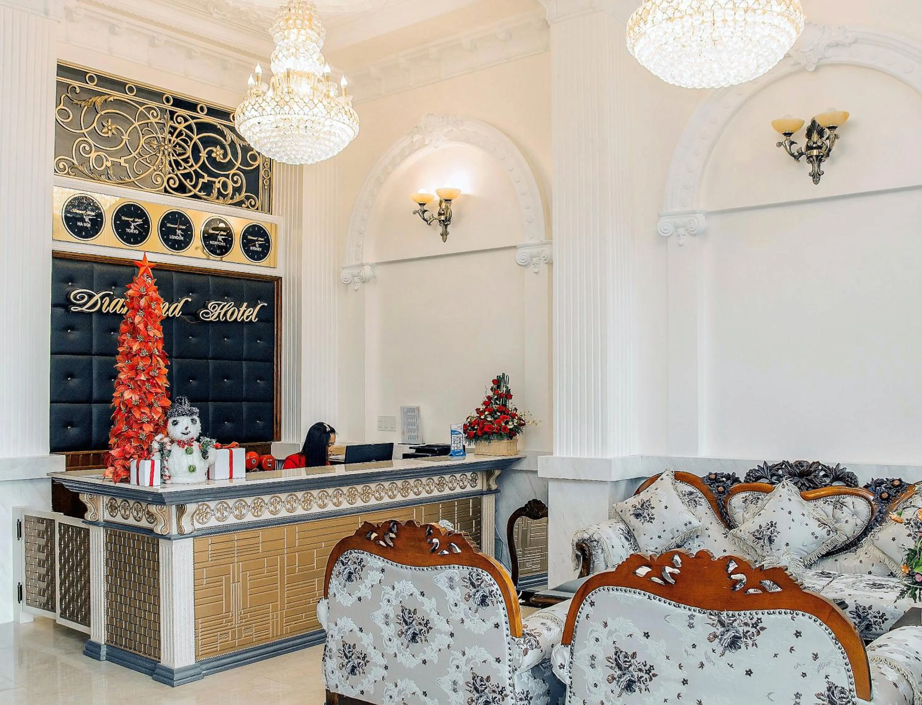 Lobby or reception in Diamond Hotel