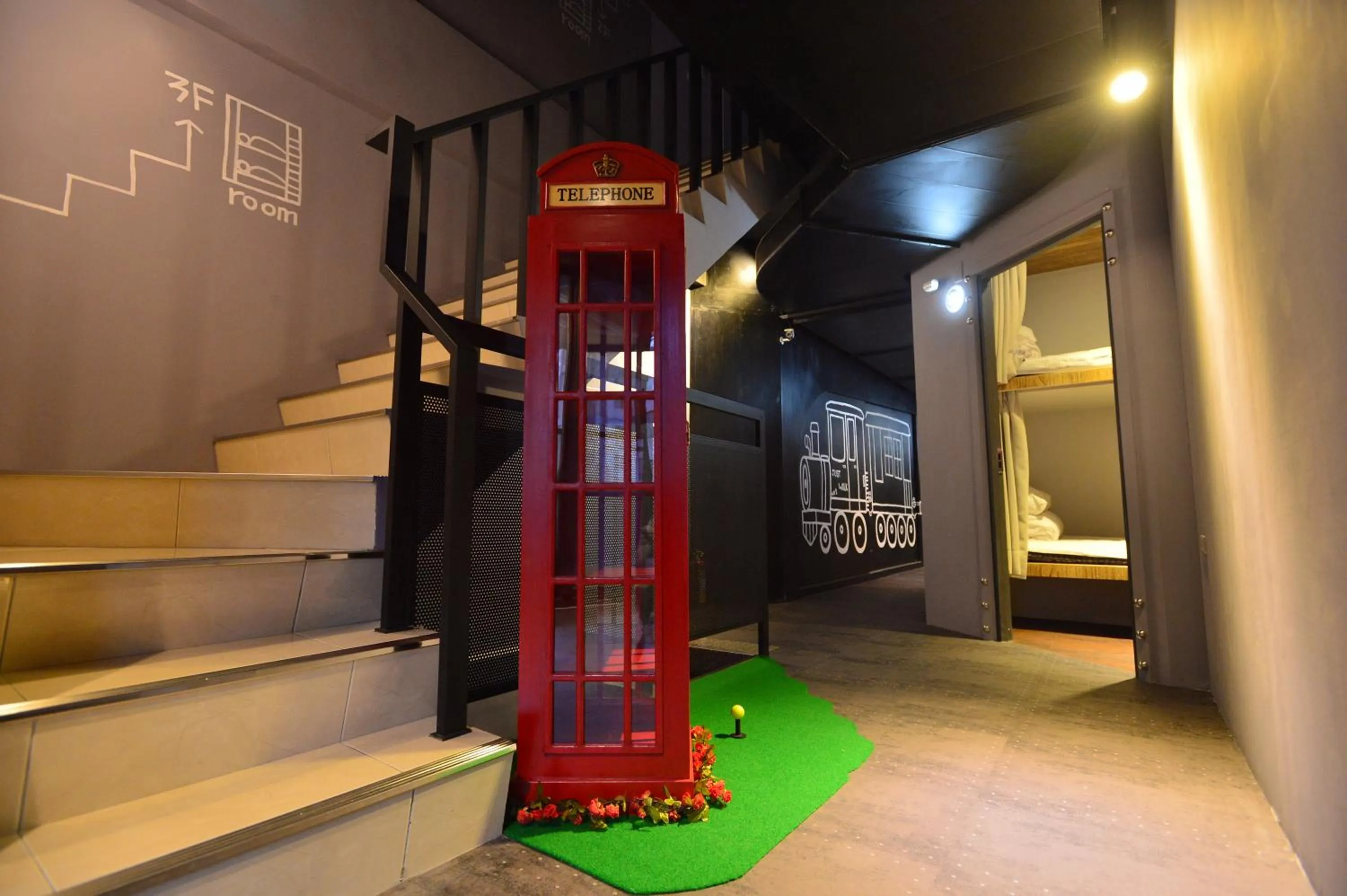 Property building in Just Walk Backpacker Hostel