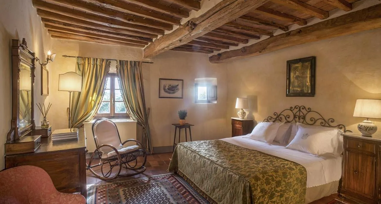 Photo of the whole room, Bed in Castello di Spaltenna Exclusive Resort & Spa