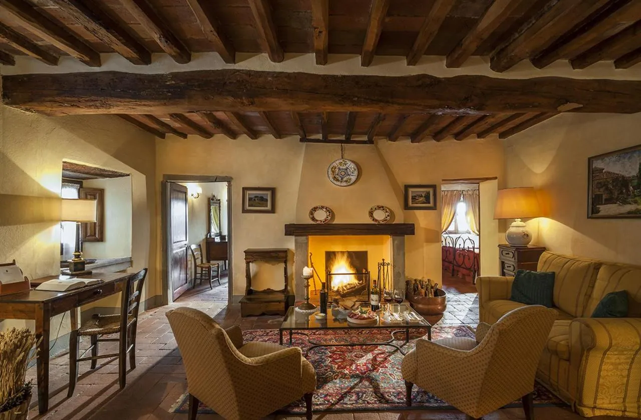 Living room in Castello di Spaltenna Exclusive Resort & Spa