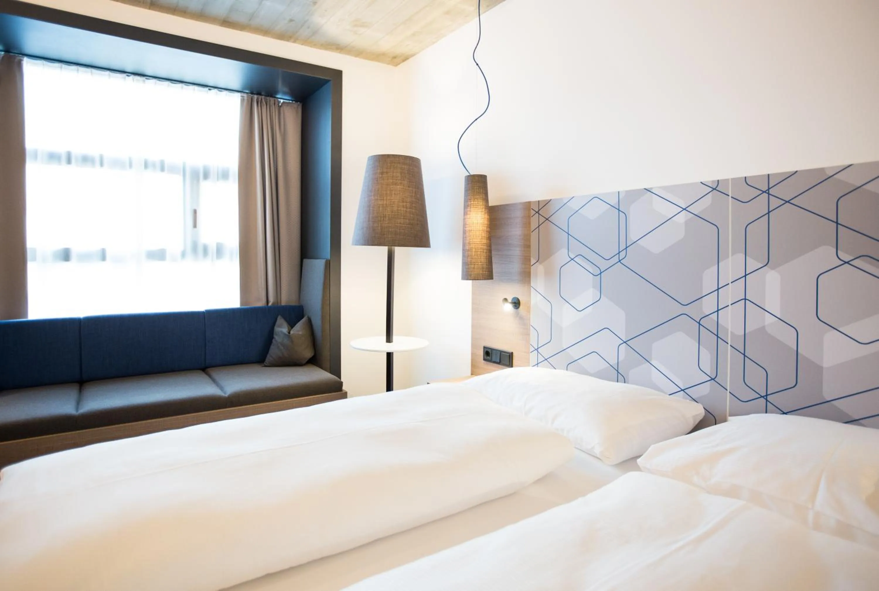 Decorative detail, Bed in arte Hotel Kufstein