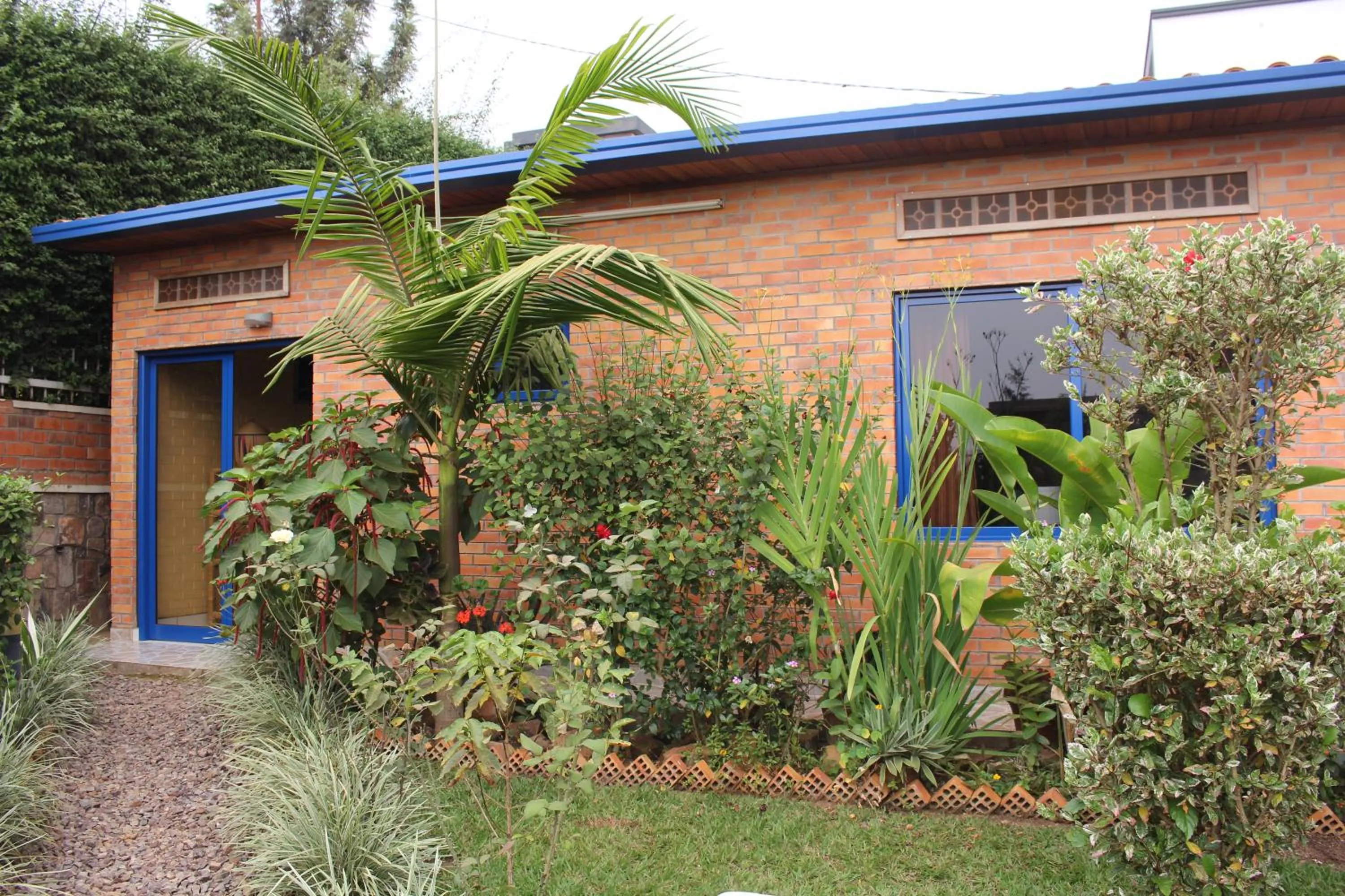 Garden view in Umusambi B&B