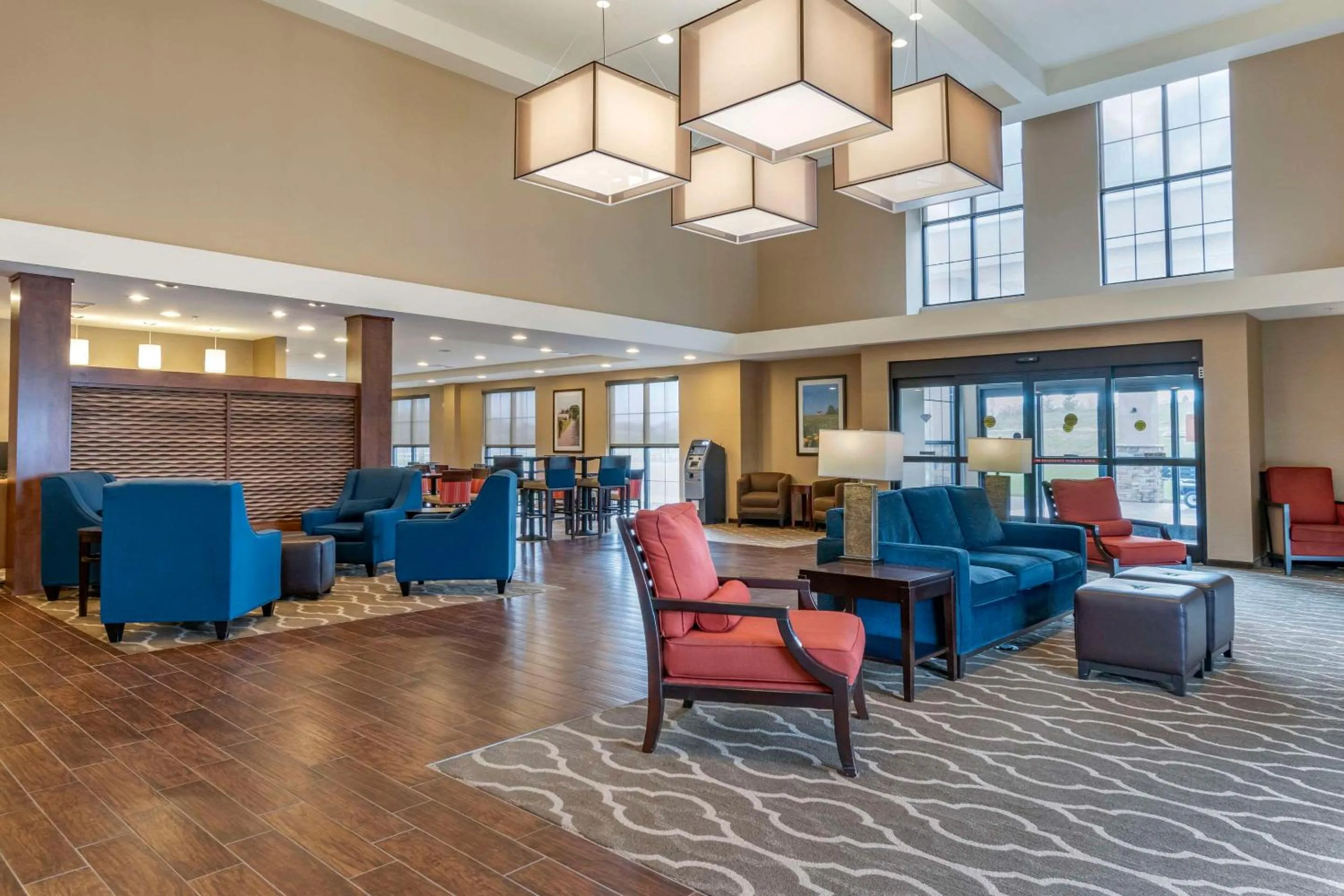 Lobby or reception in Comfort Suites Manheim - Lancaster