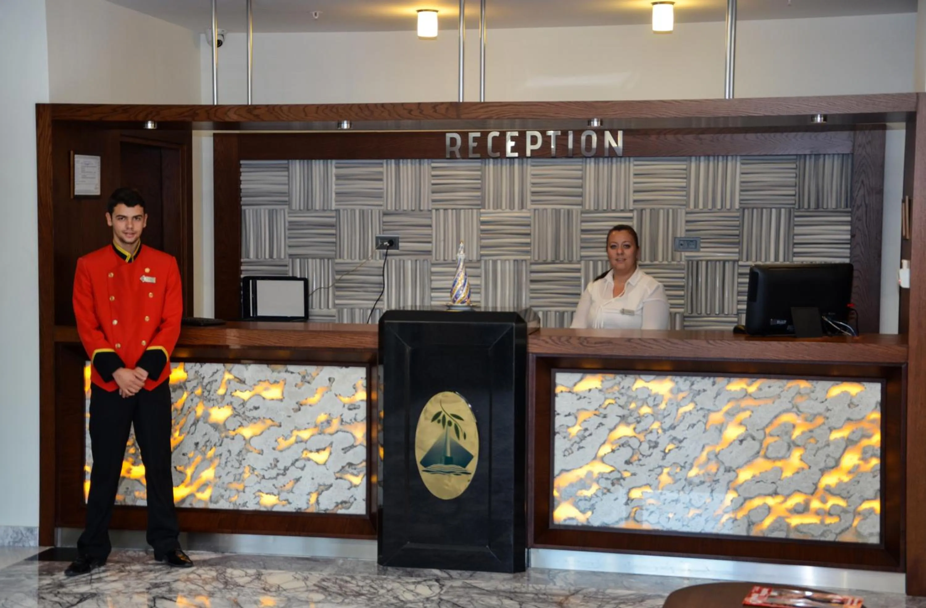 Lobby or reception in Bacacan Otel