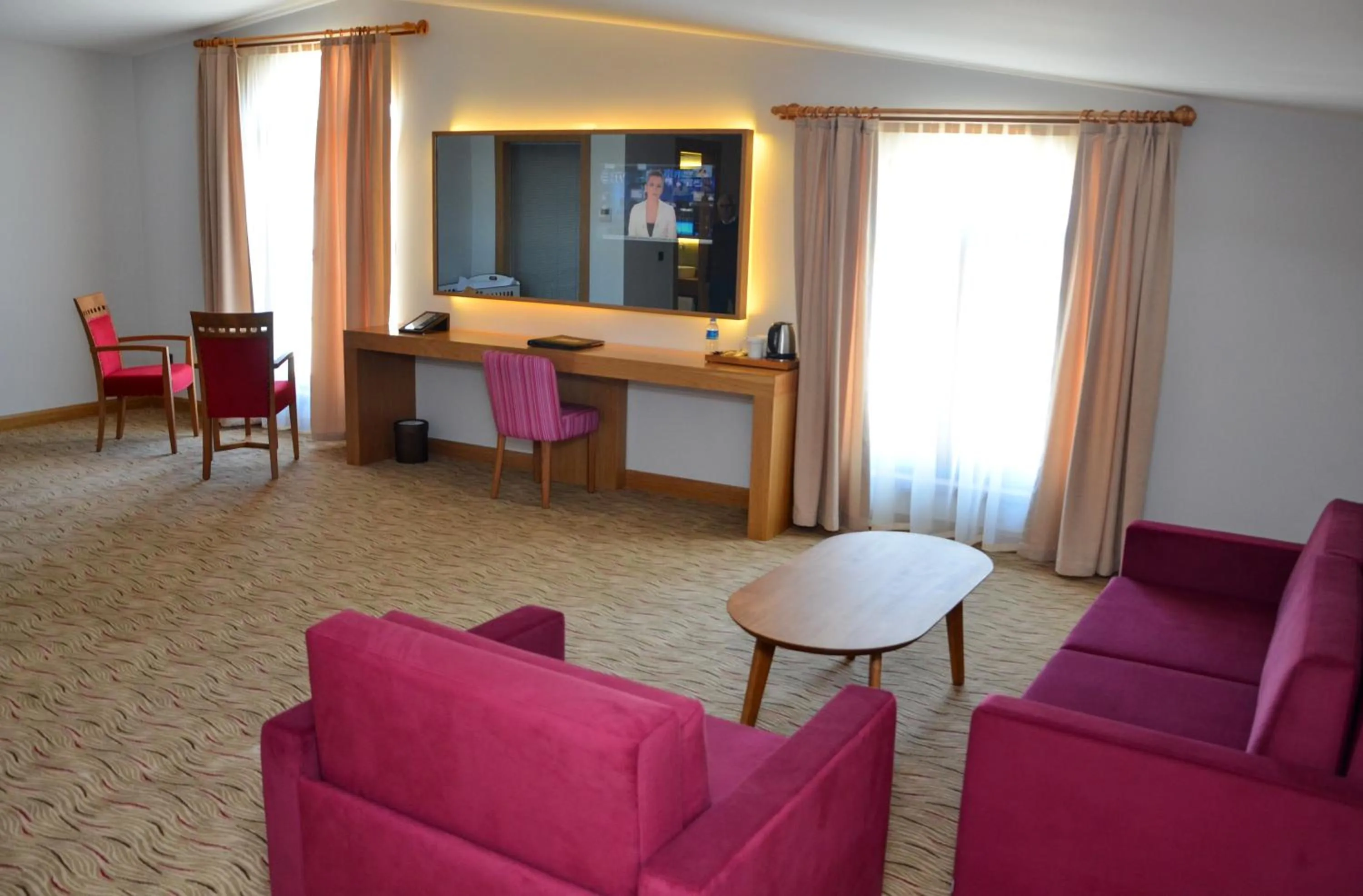 Seating area in Bacacan Otel