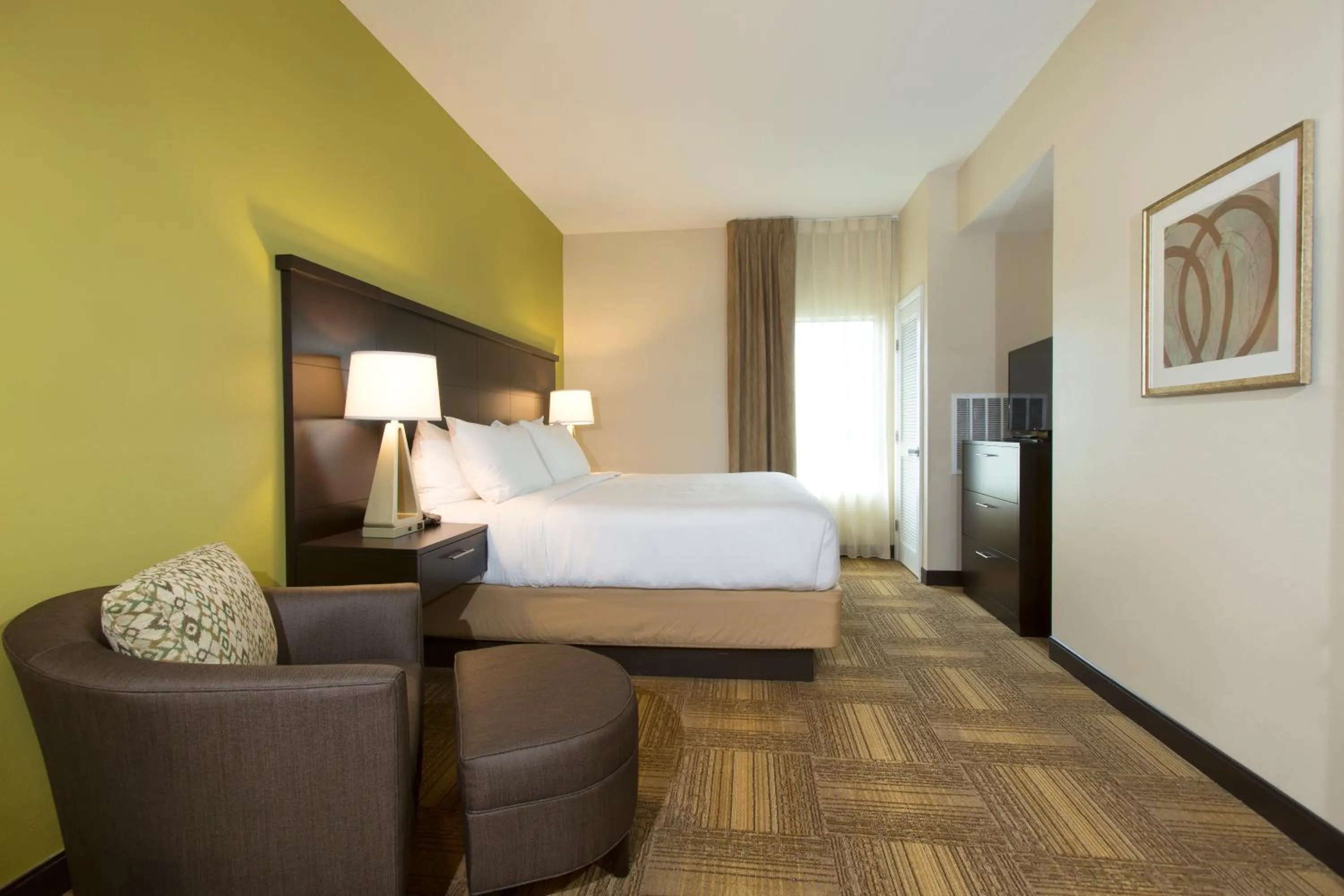 Bedroom, Bed in Staybridge Suites Orlando at SeaWorld by IHG - Free Breakfast & Shuttle to SeaWorld Parks