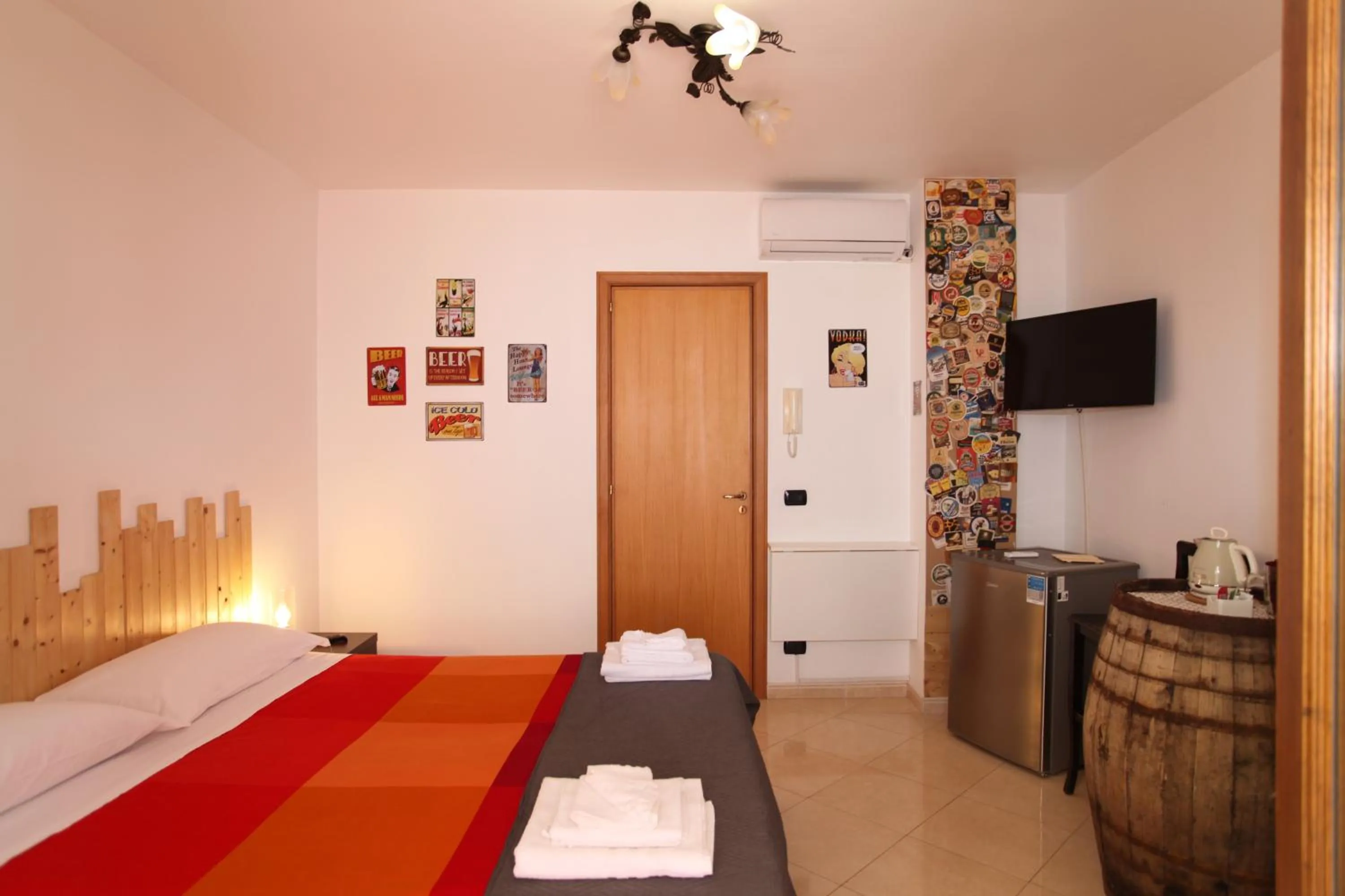 Bed in Taormina Bed and BeerCraft