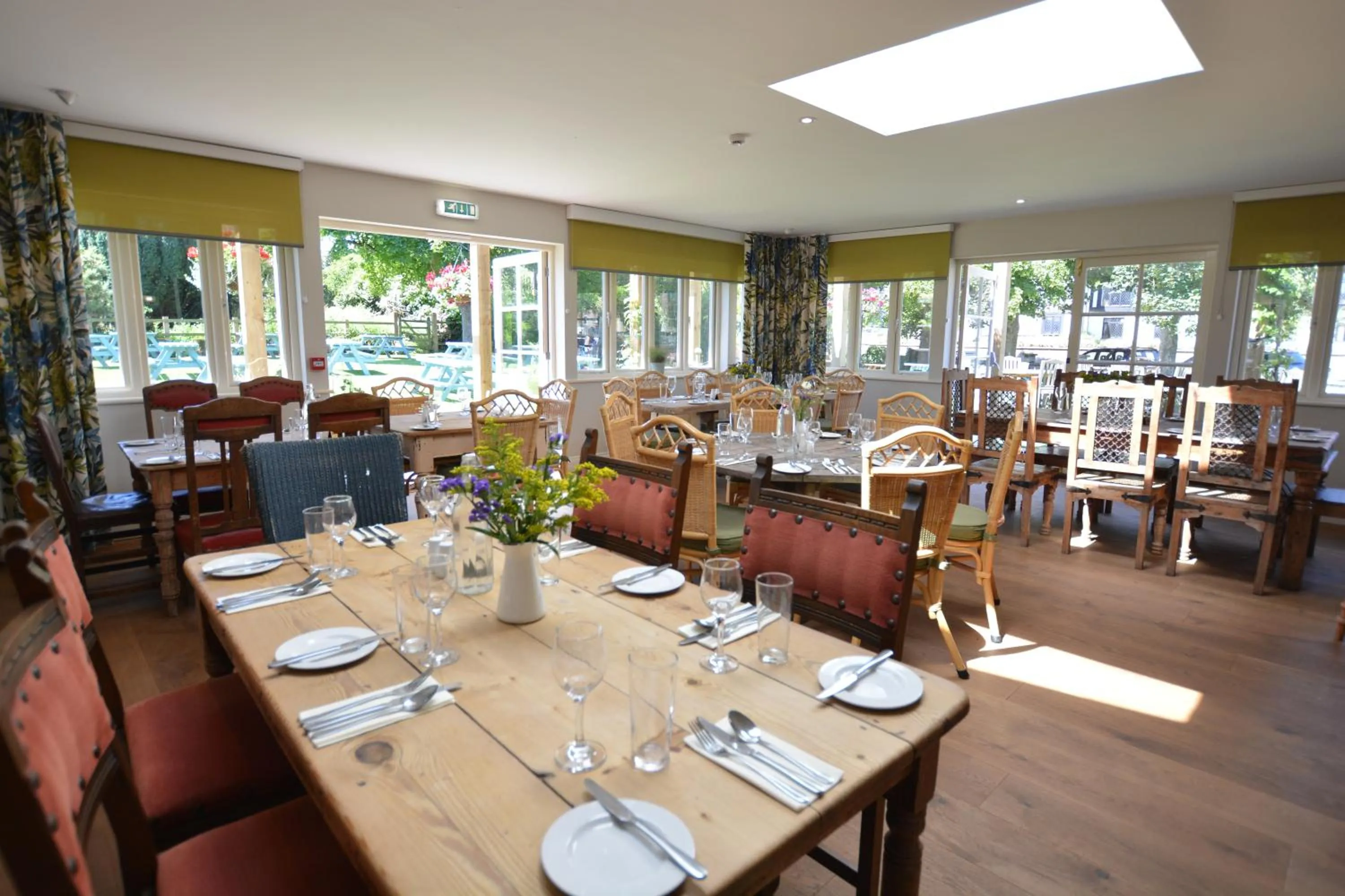 Garden in The Dolphin Inn