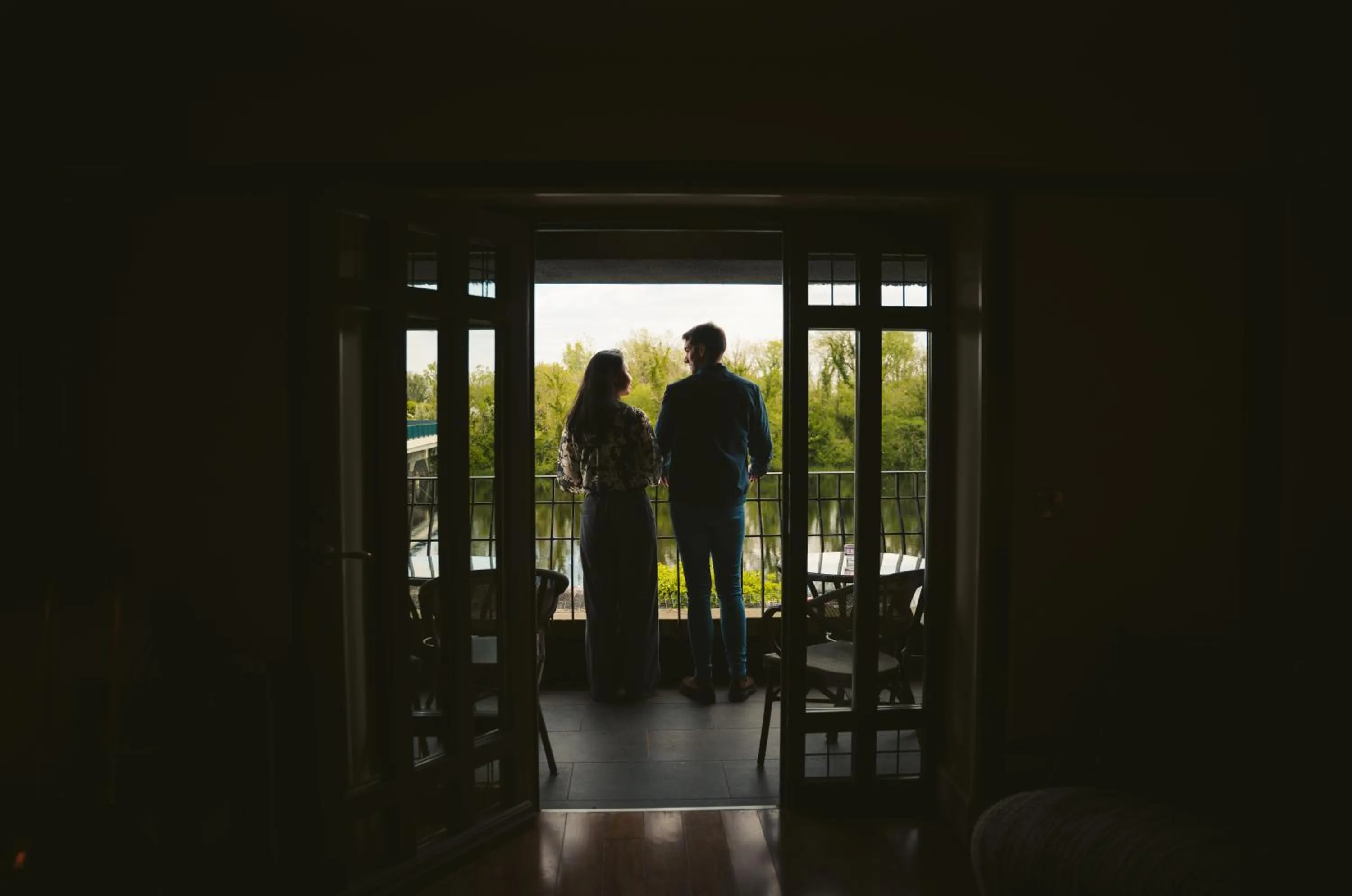 Communal lounge/ TV room in Keenans Boutique Hotel