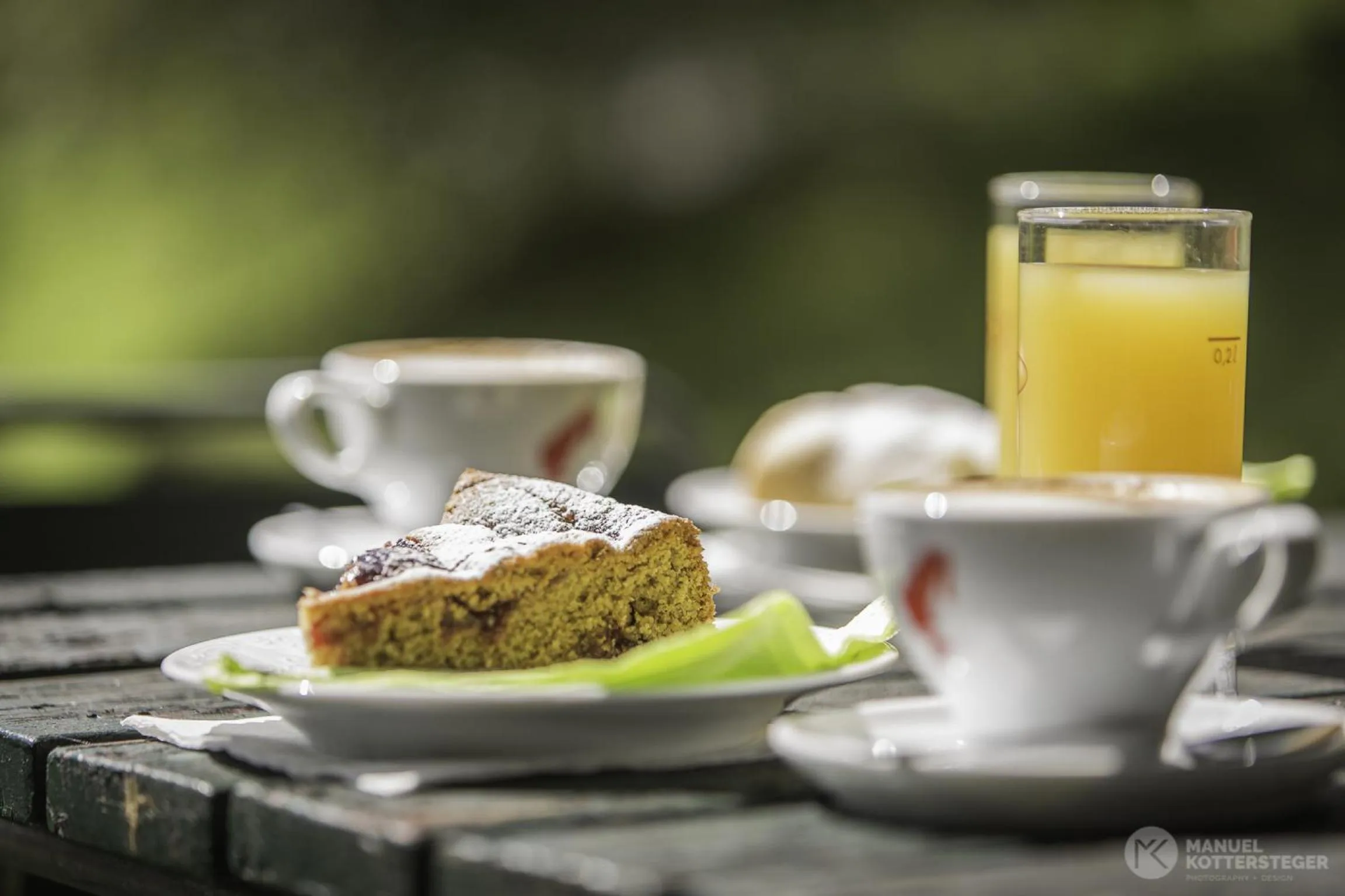 Garden in Berghotel Kason