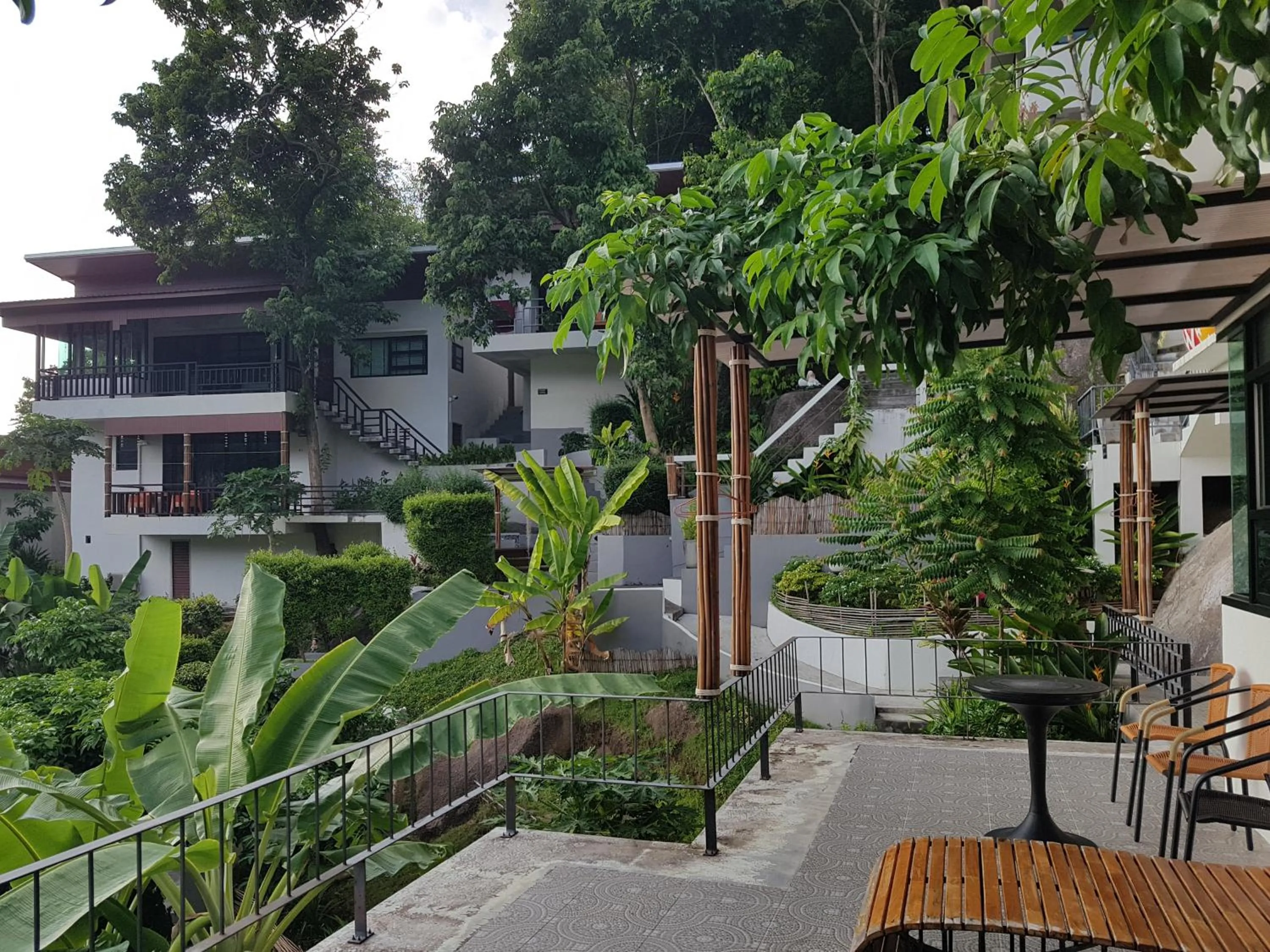 Patio in Balcony Villa